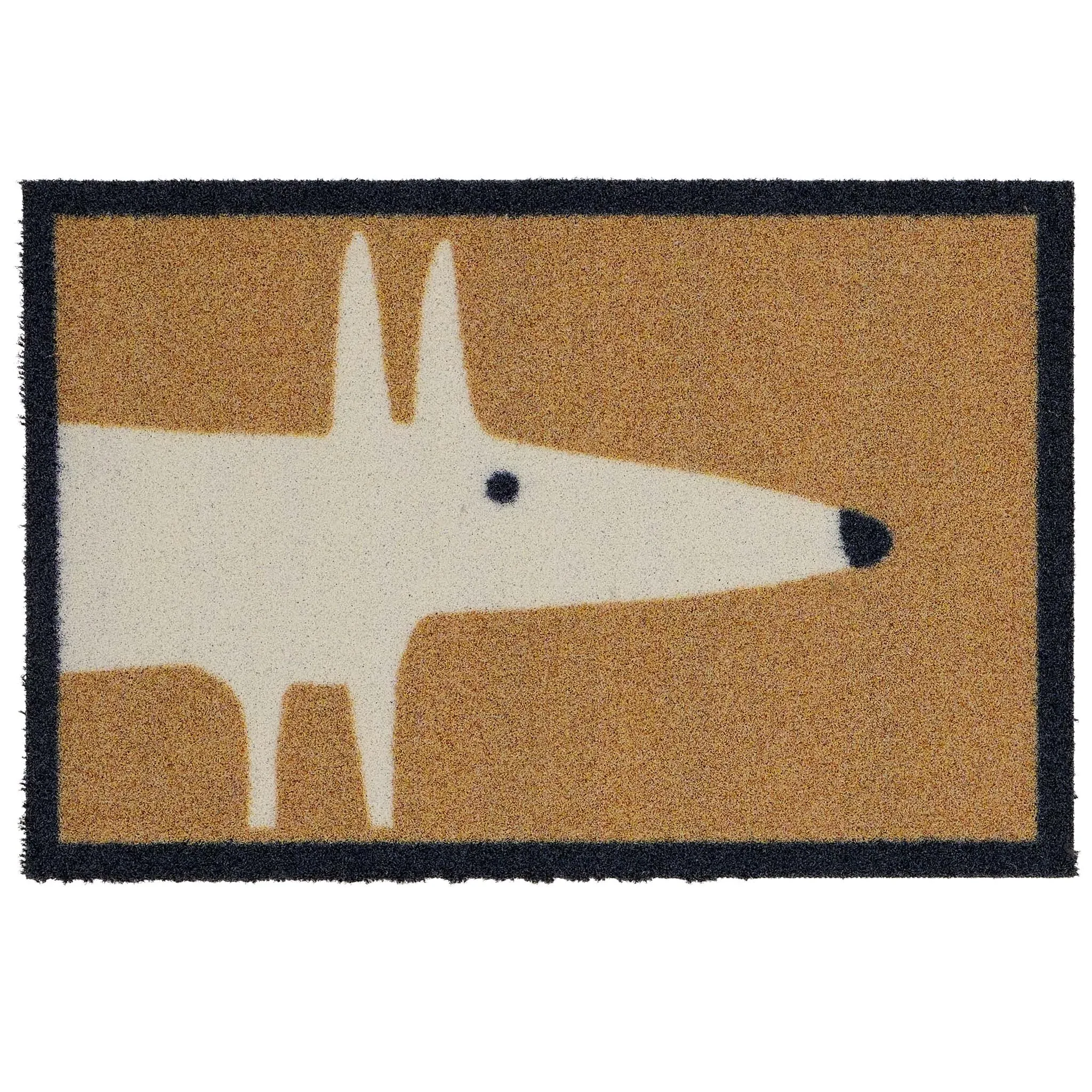 Hug Rug Mr Fox Outdoor Doormat - Natural, ECONYL Nylon alternate view