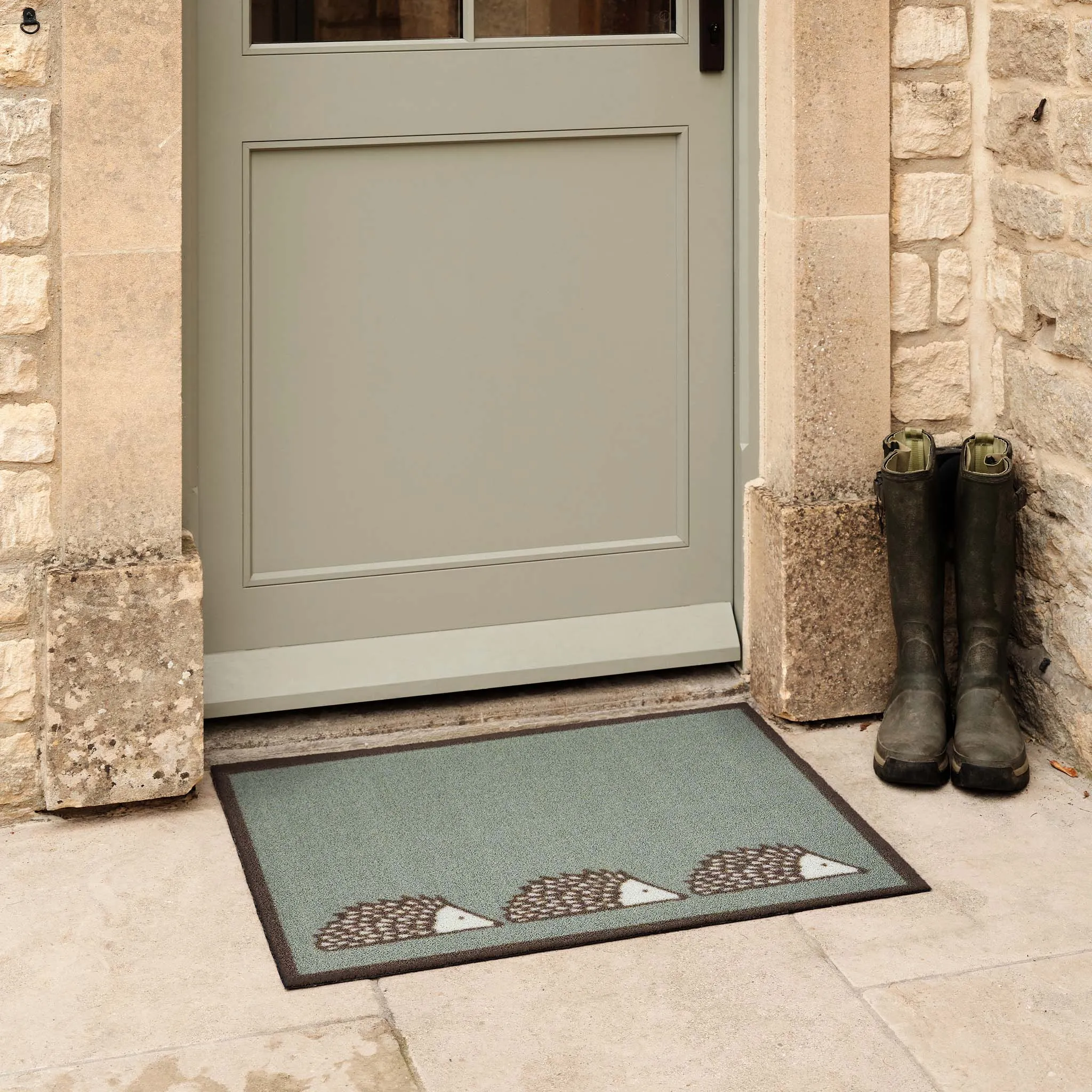 Hug Rug x Scion Spike Green Outdoor Doormat - Green, ECONYL Nylon product