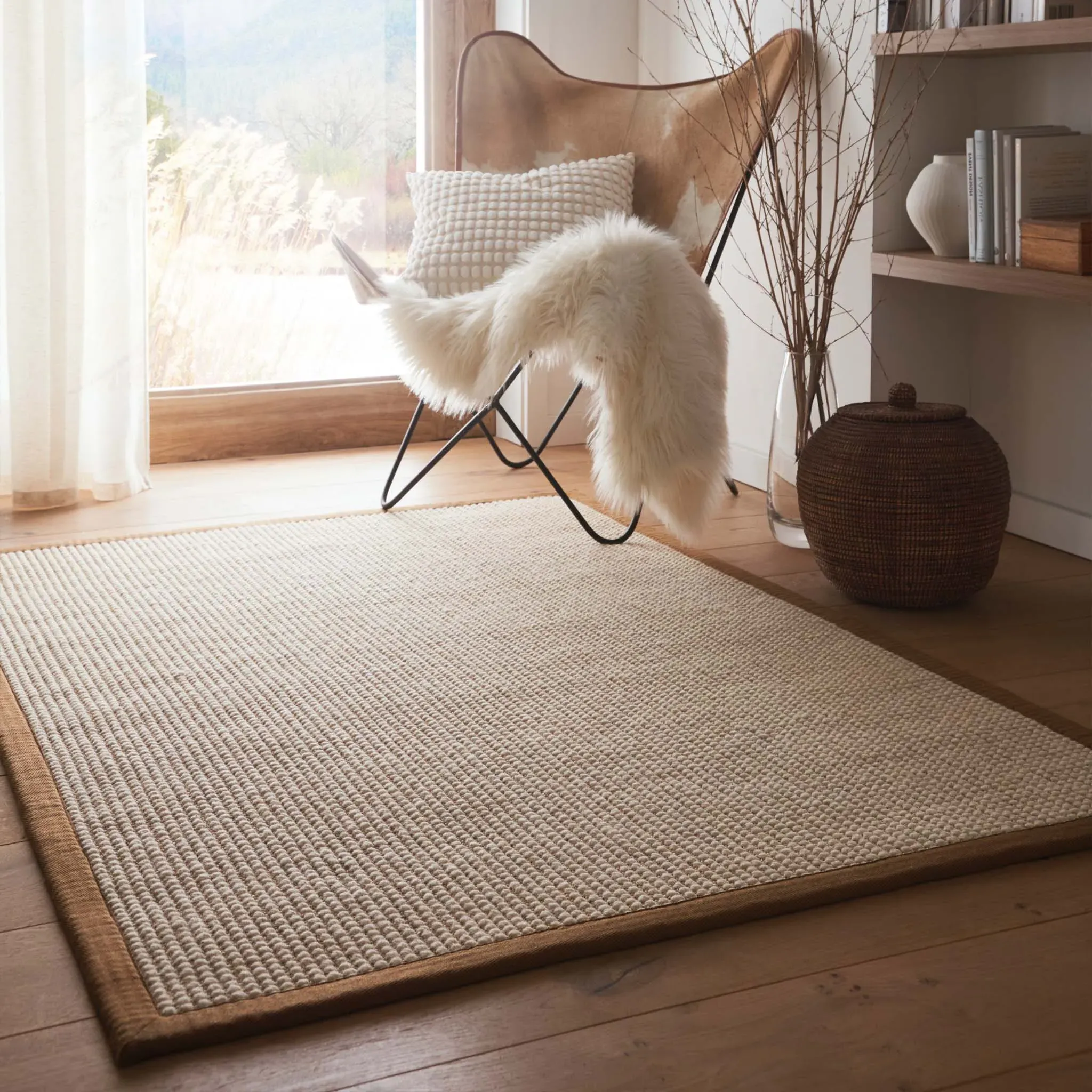 Sisal Boucle Rug - Mocha, Sisal Wool Blend product