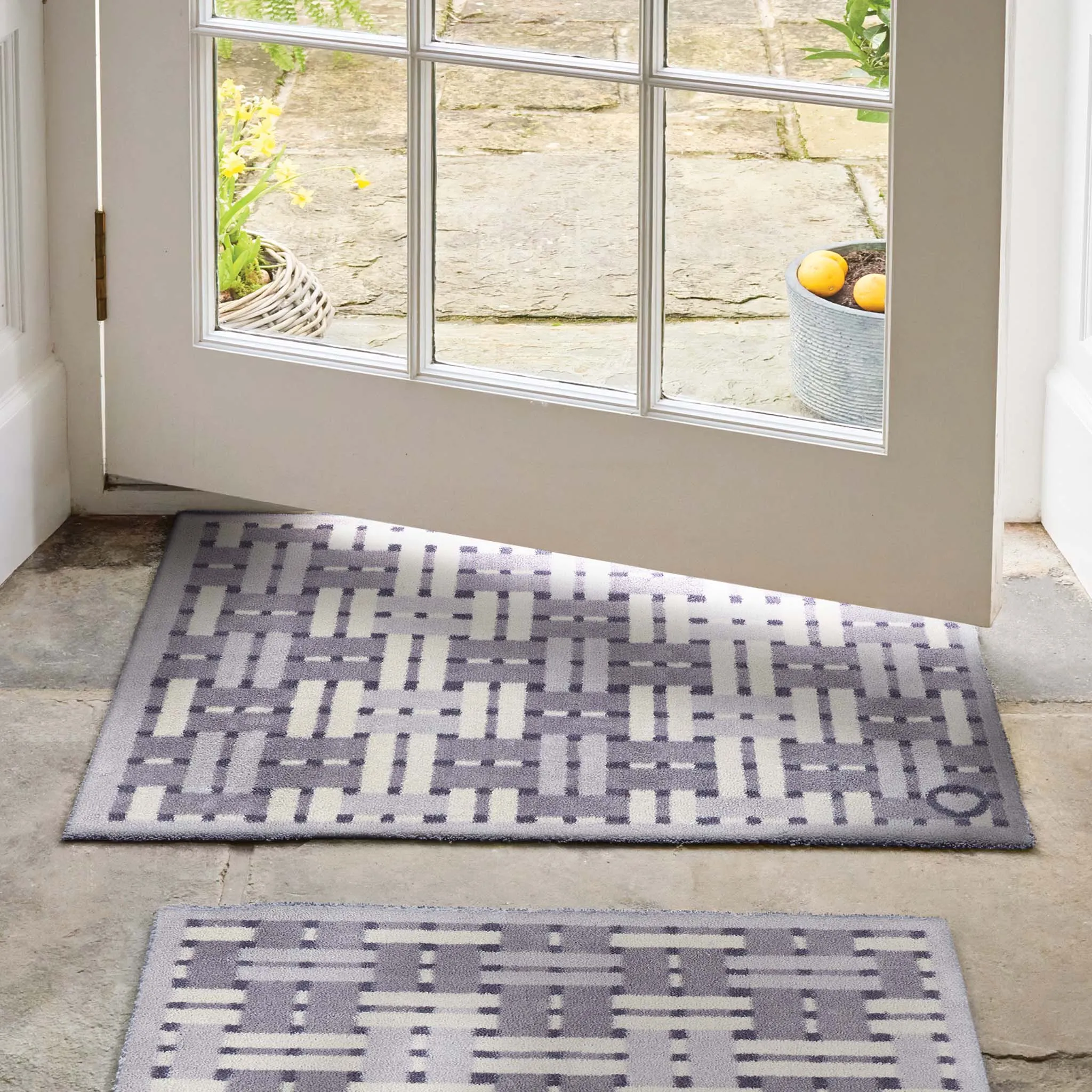 Soft Weave Washable Doormat - Grey product