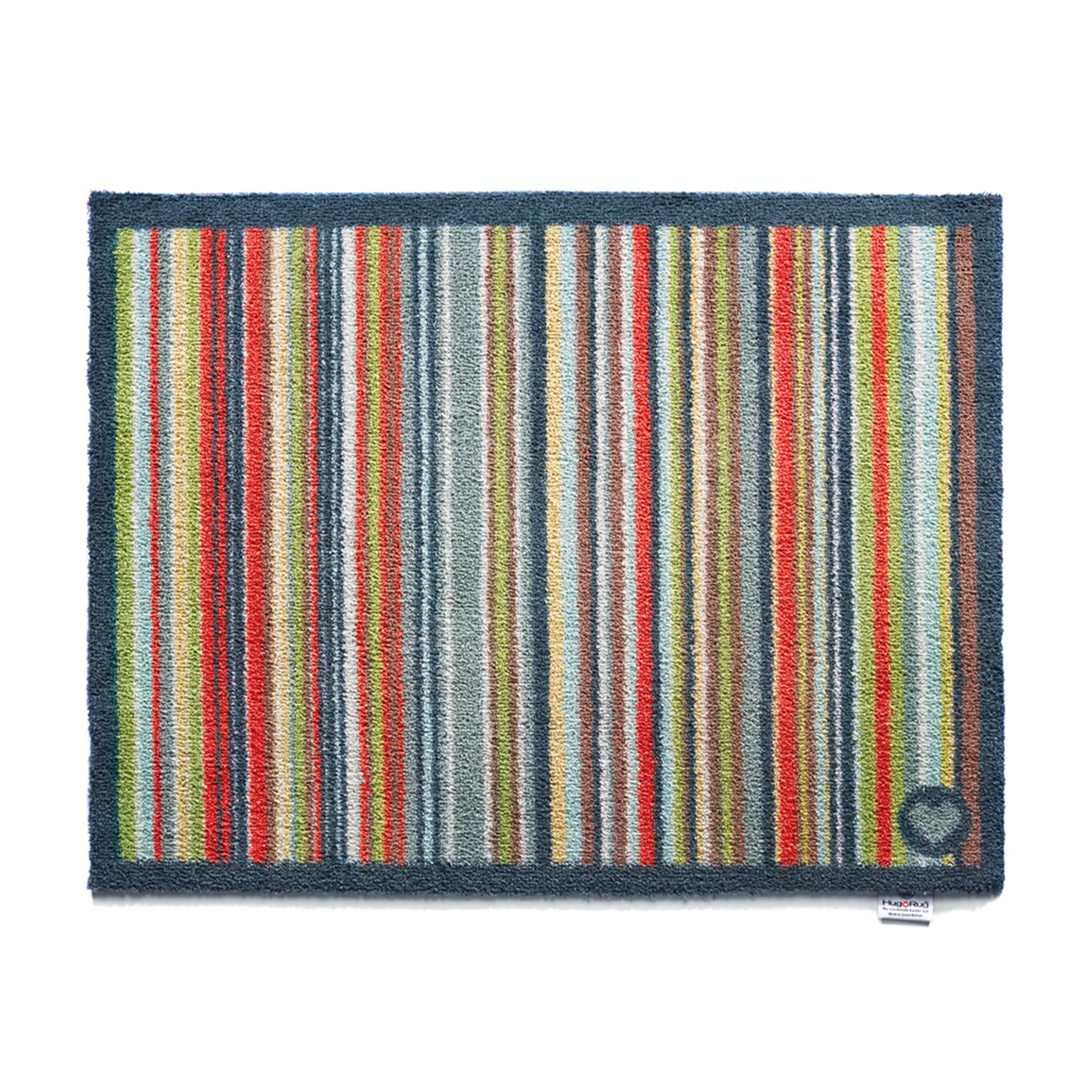 Stripe 32 Multi Washable Doormat - Multicolour, Recycled alternate view