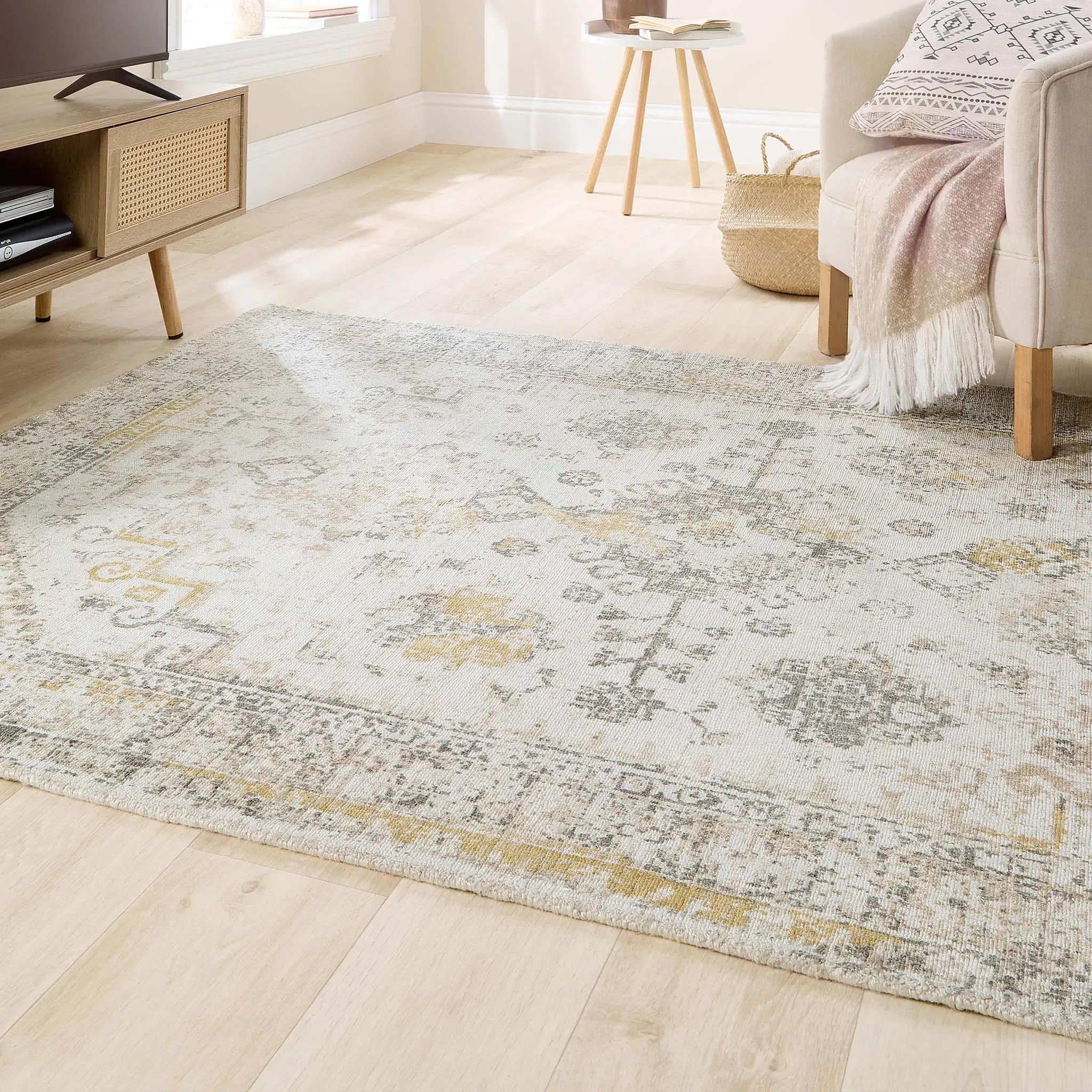 Vogue Rug - Light Grey, Recycled PET product