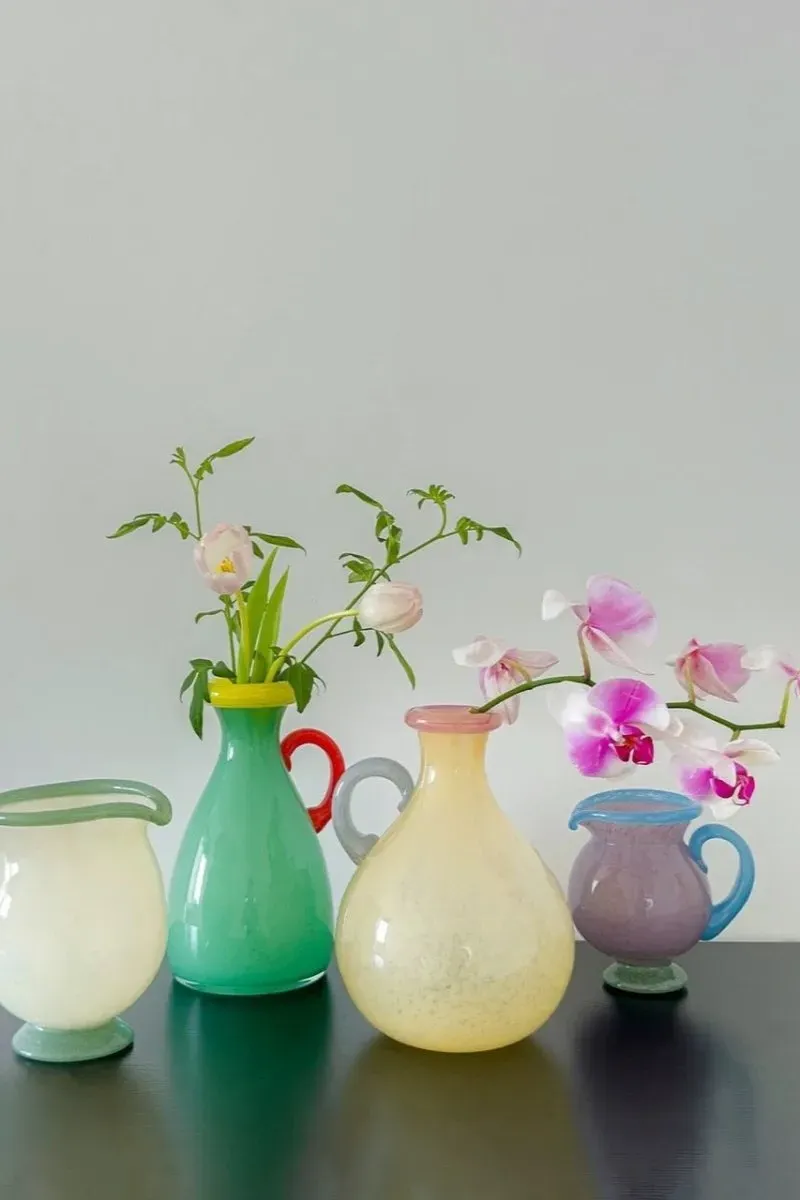 Bonbon Handblown Bottle Vase - Multicolour, Glass product