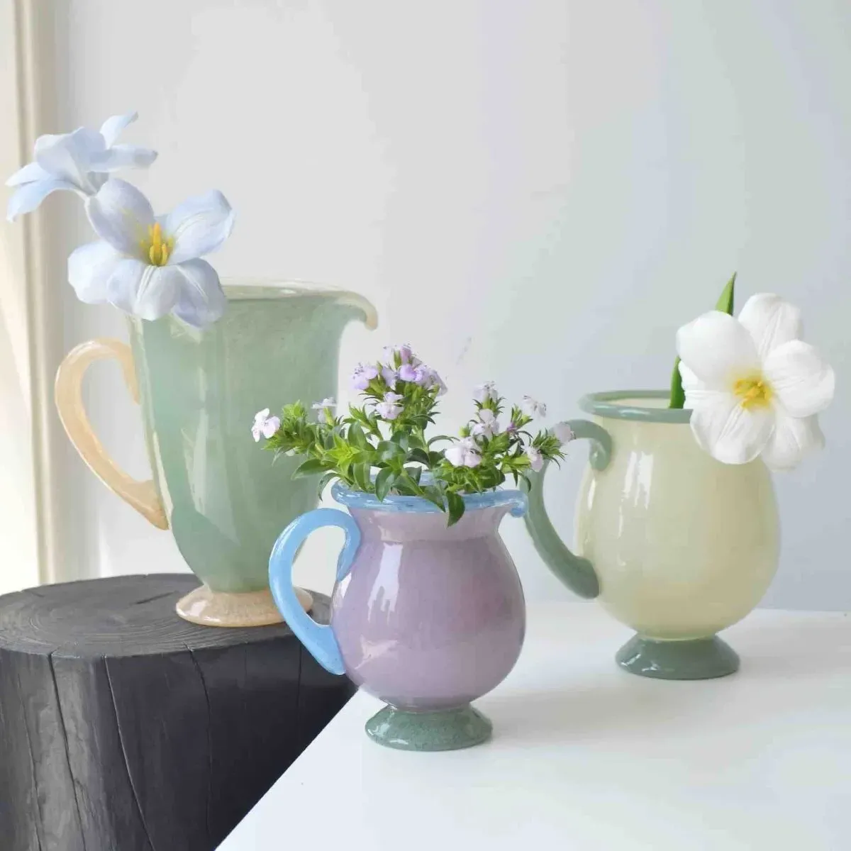 Bonbon Handblown Glass Jug with Spout product
