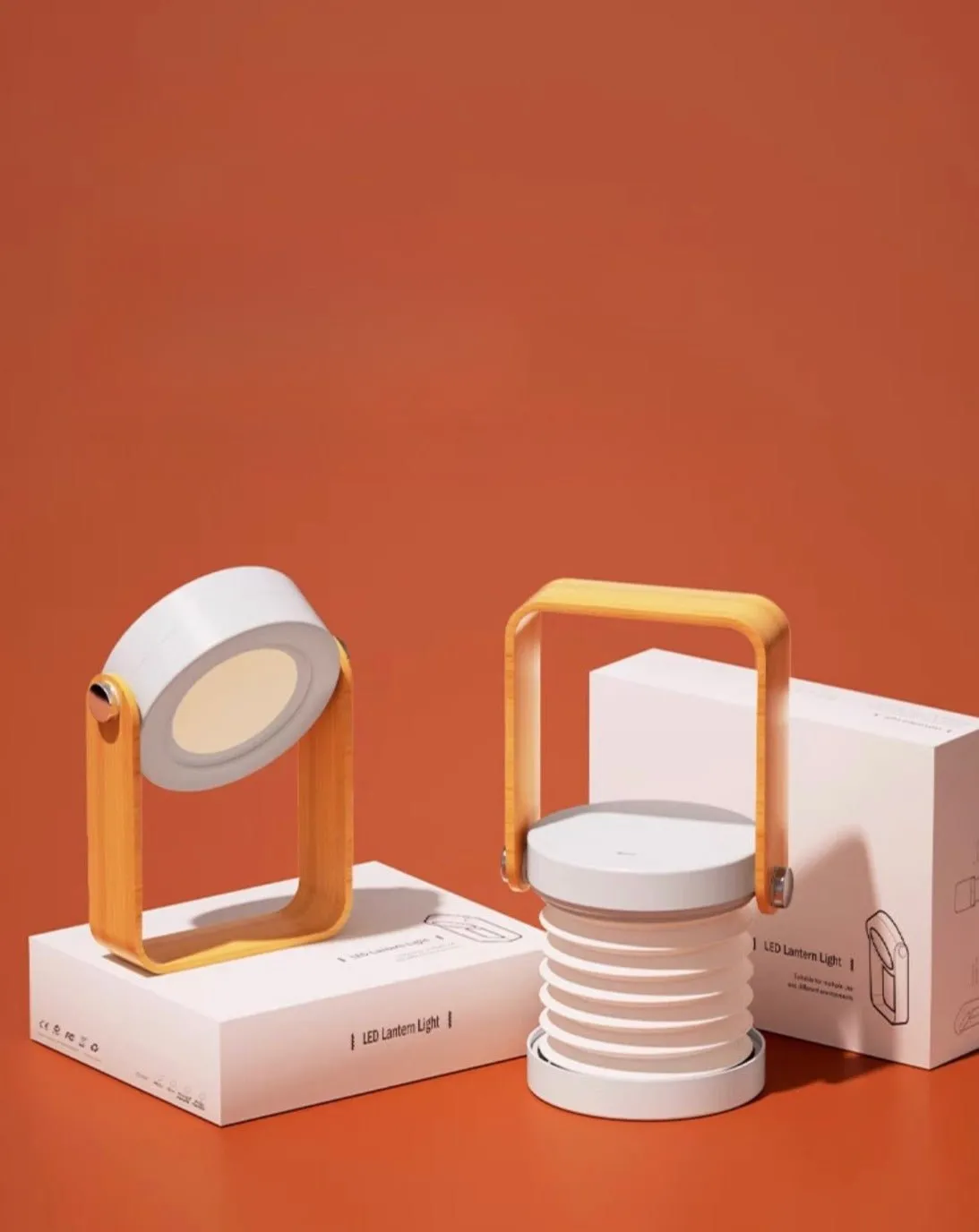 Foldable Portable Lantern Table Lamp - Dimmable product