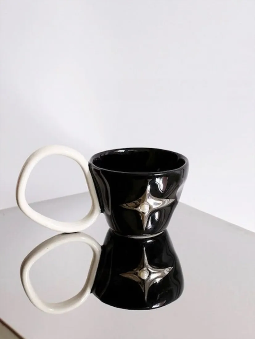 Handmade Ceramic Star Coffee Mug product