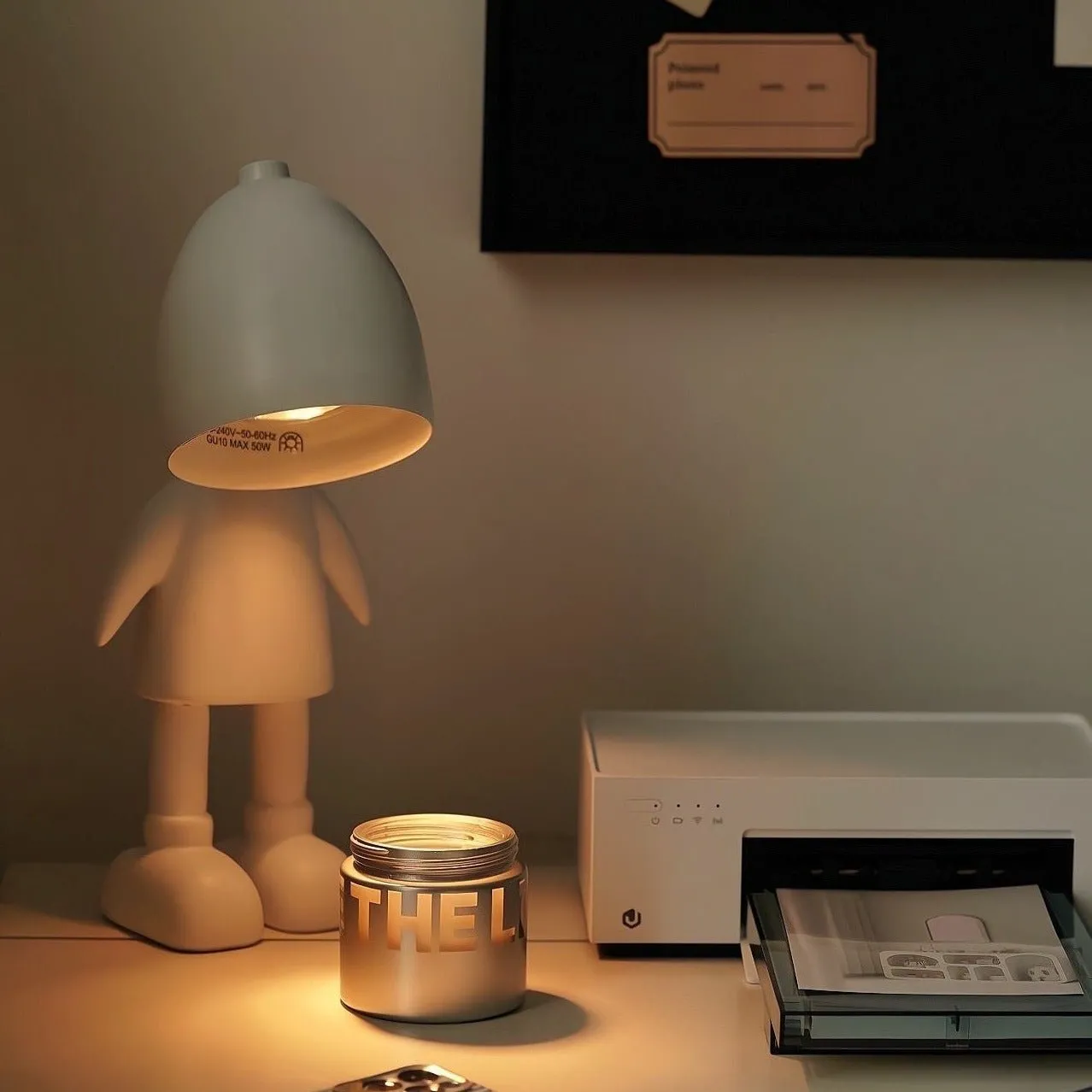 Lil Robot Electric Candle Warmer Lamp - Resin product