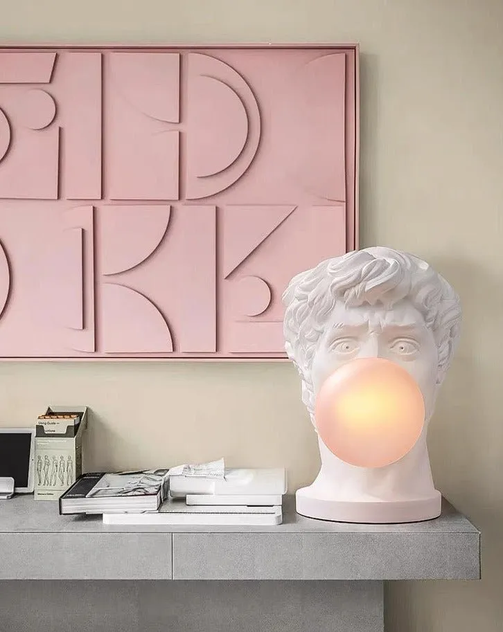 Naughty David Bubblegum Table Lamp product