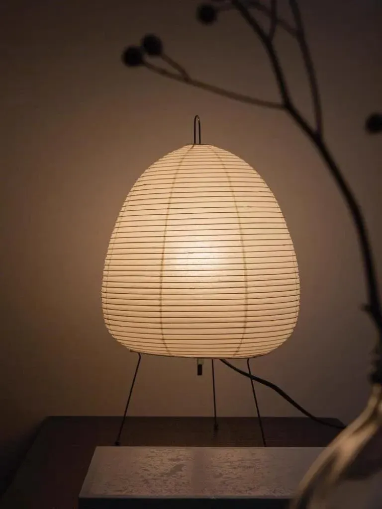 Wabi Sabi Japanese Paper Lantern Table Lamp product