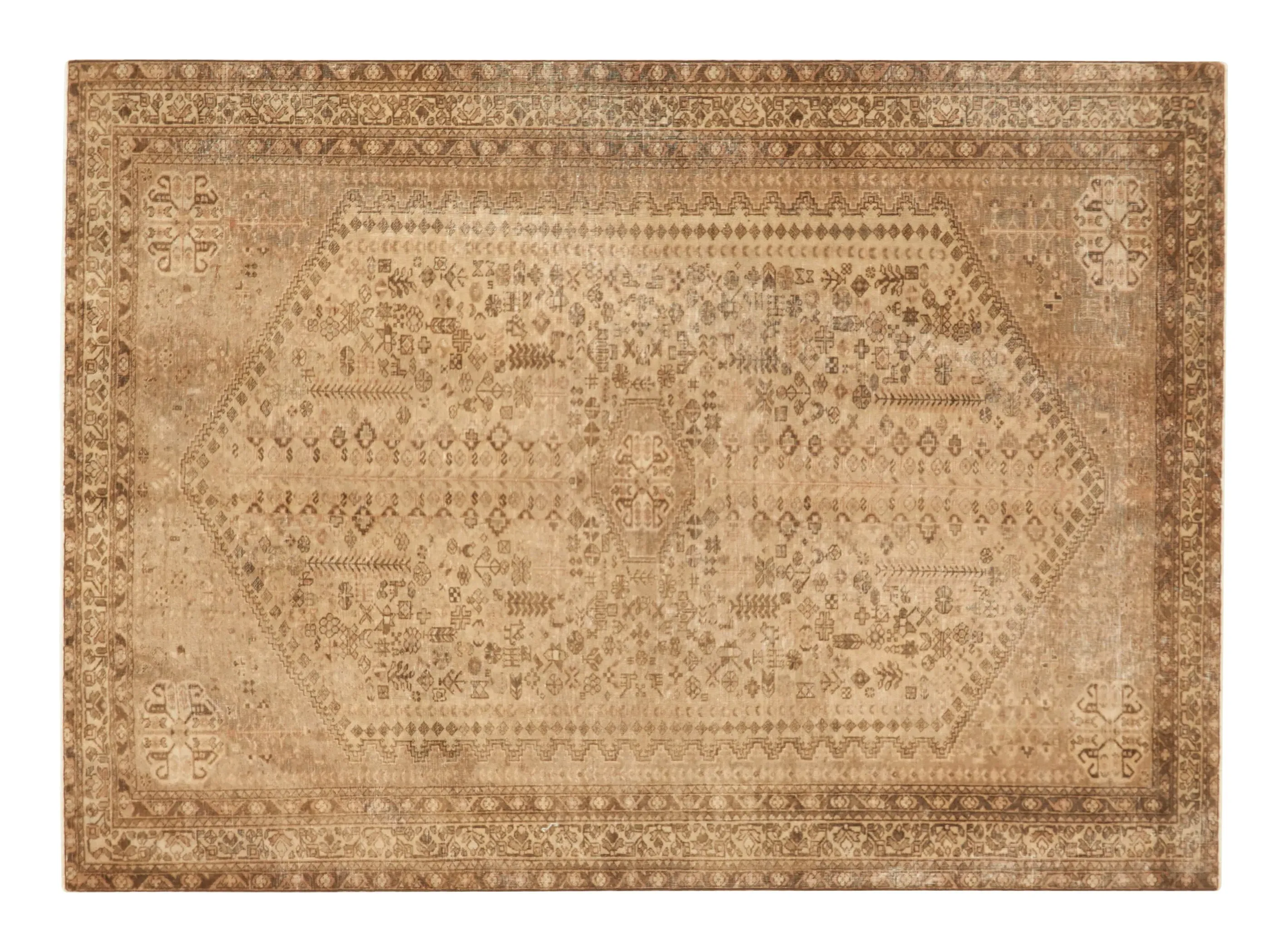 Abadeh Rug - Red, Wool image