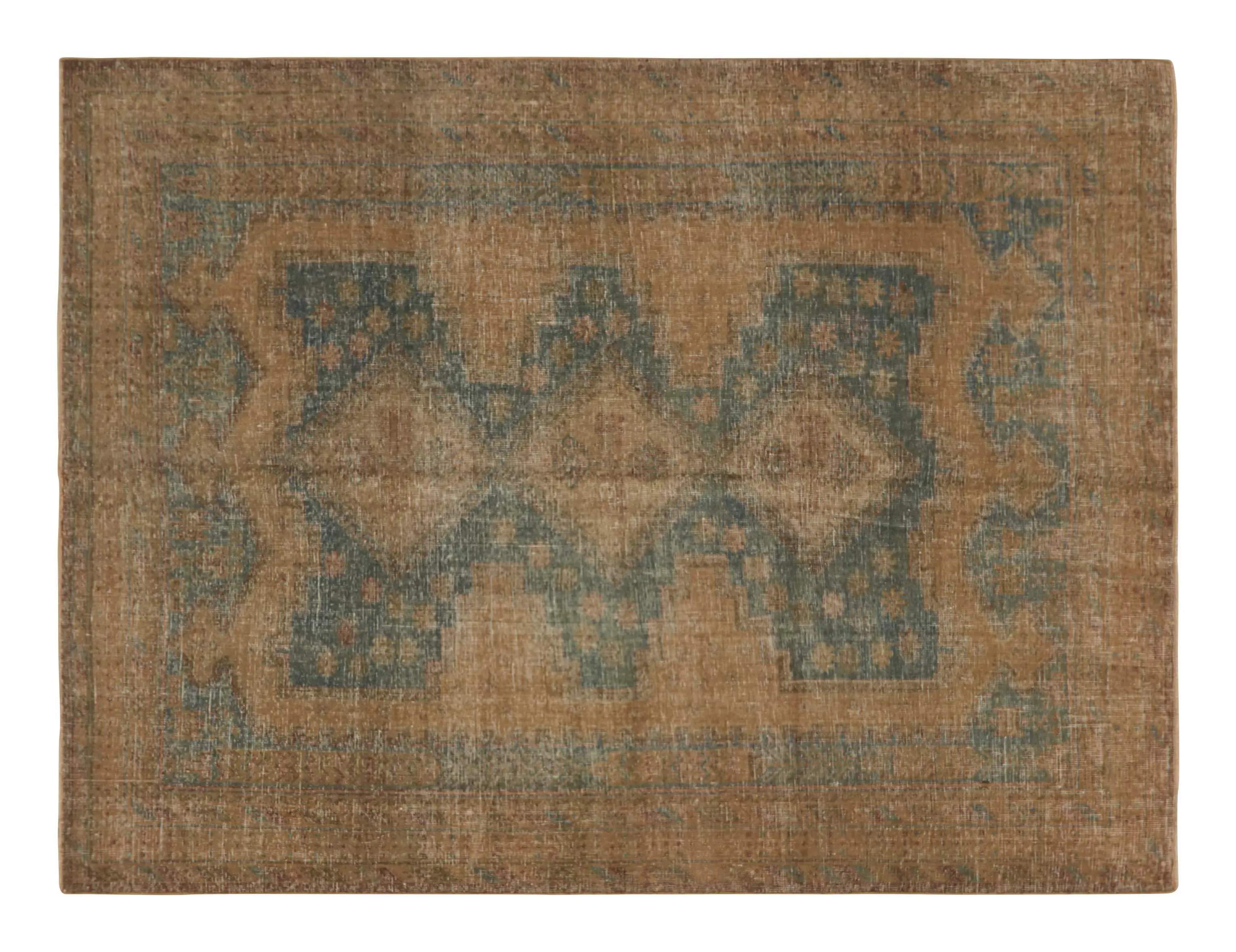 Afshar Hand Knotted Rug - Wool