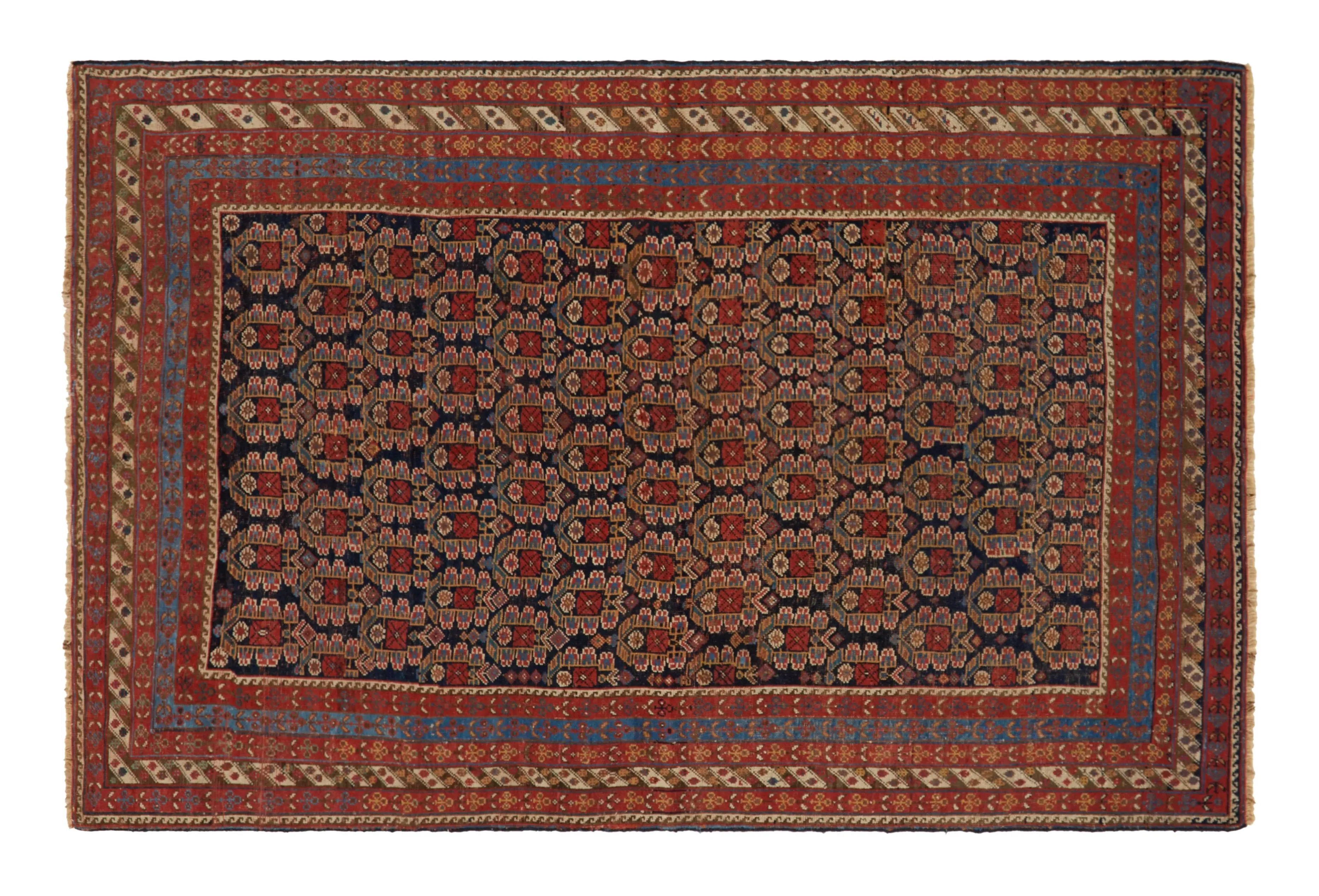 Afshar Hand Knotted Rug - Wool