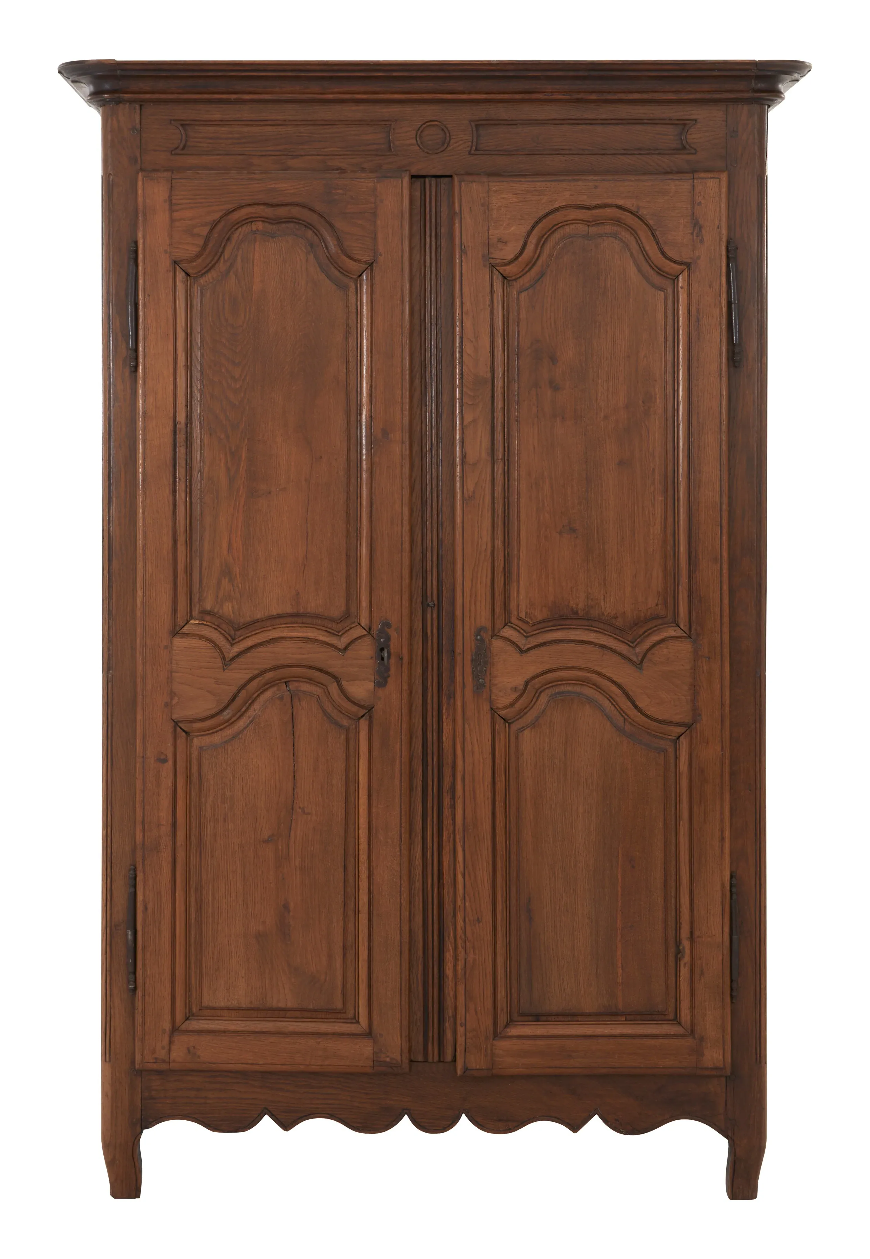 Antique Armoire - Patinaed Wood image