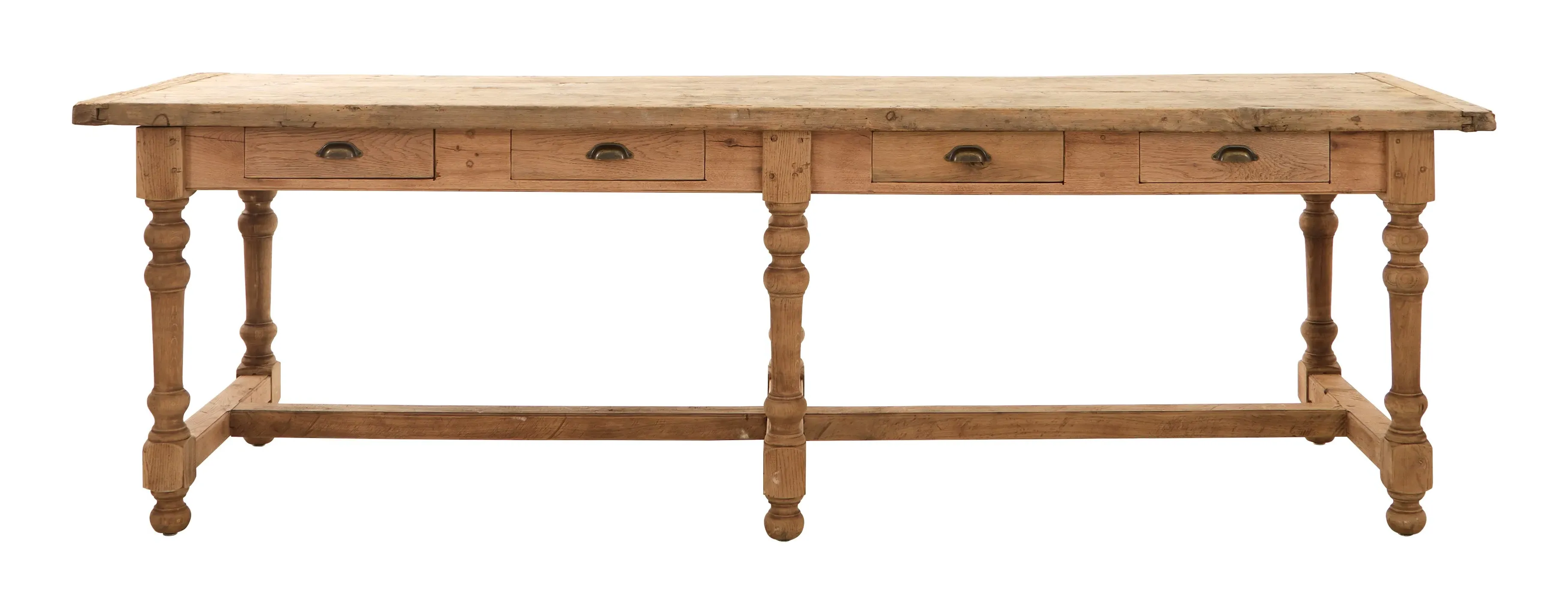 Antique Wood Draper Table