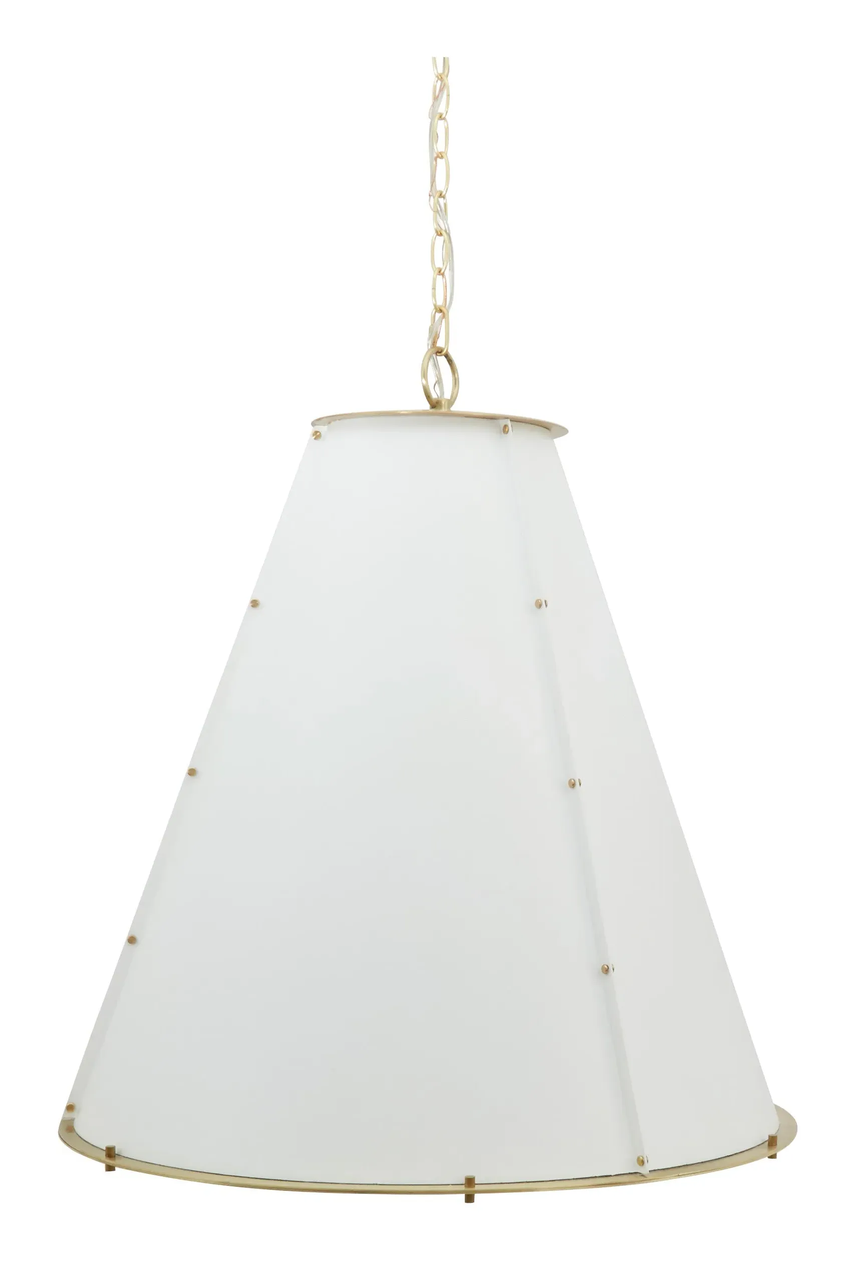 Argo Large Pendant Light - White, Steel image