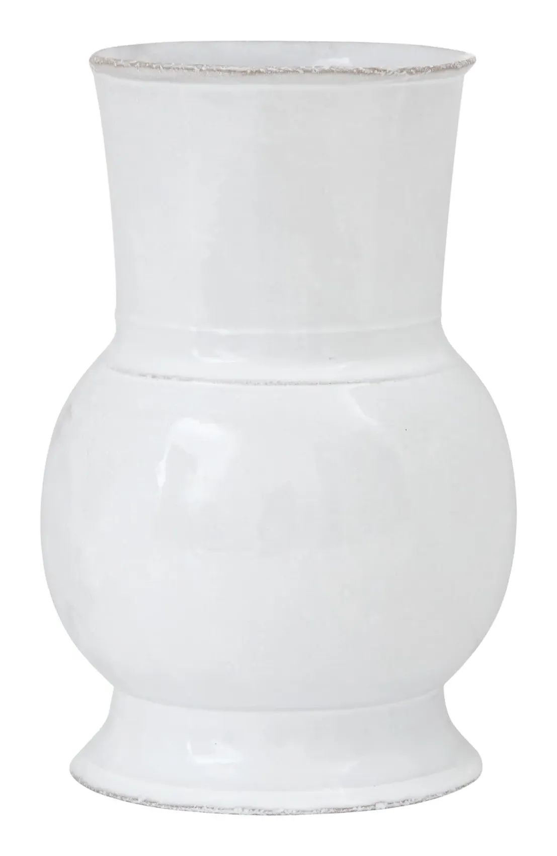 Astier de Villatte Colbert Vase - White, Terracotta