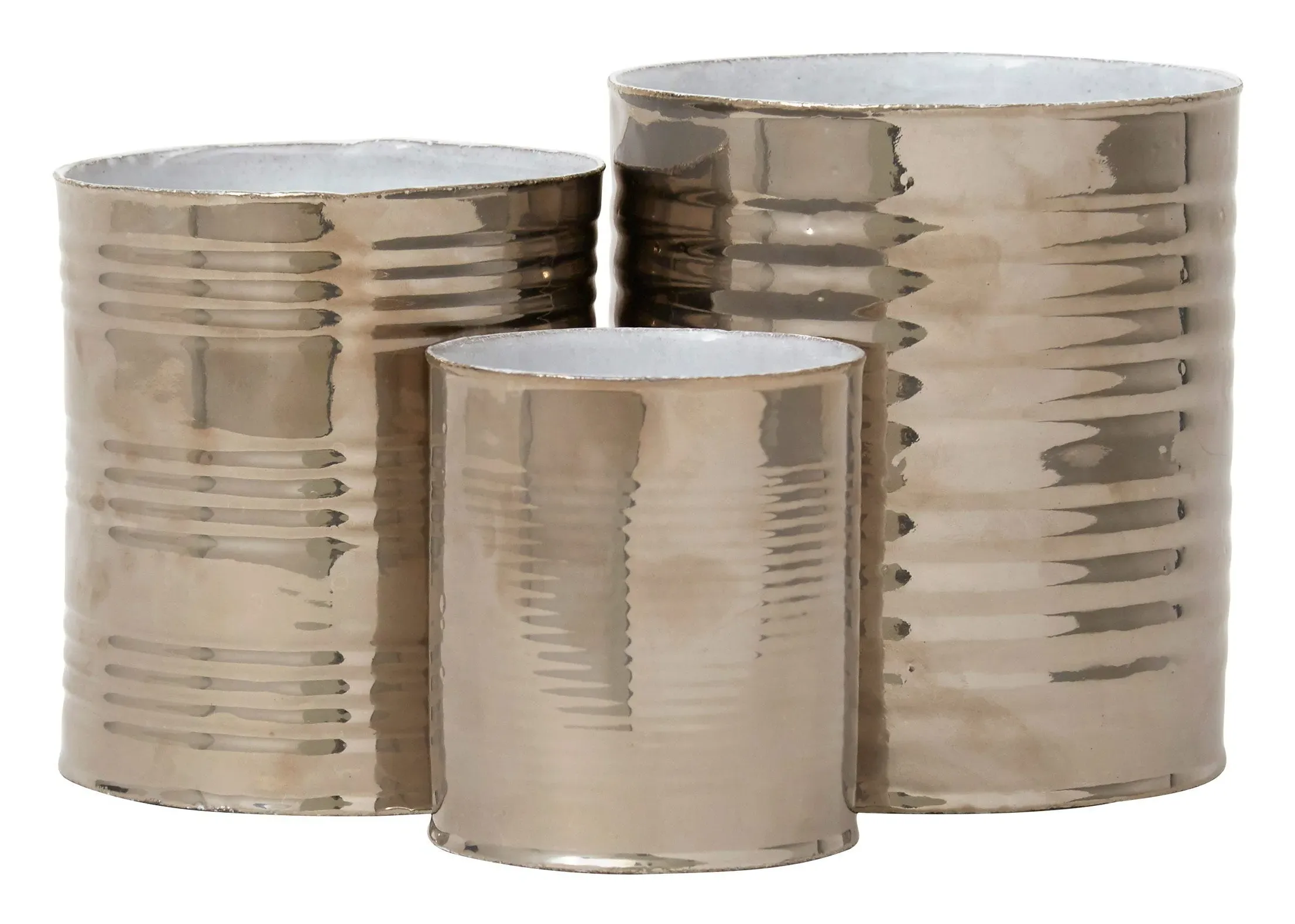 Astier De Villatte Conserve Vase - Silver, Terracotta