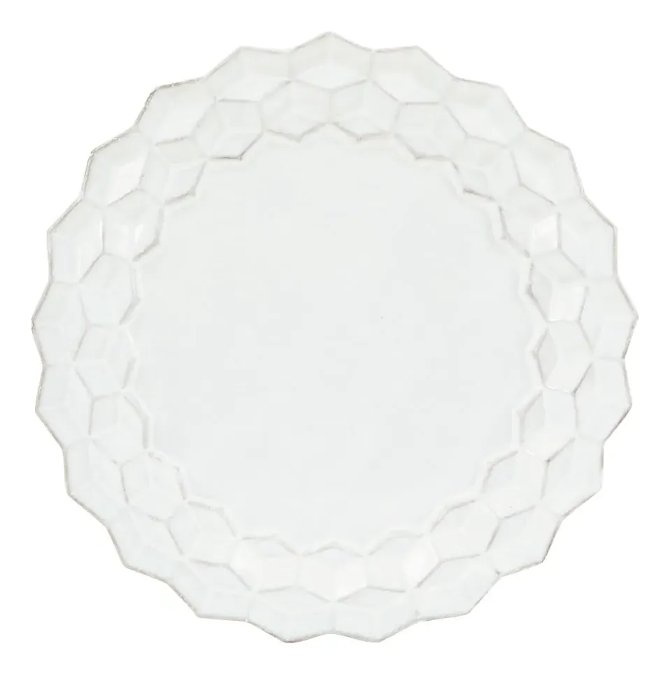 Astier de Villatte Cube Plates - White, Terracotta
