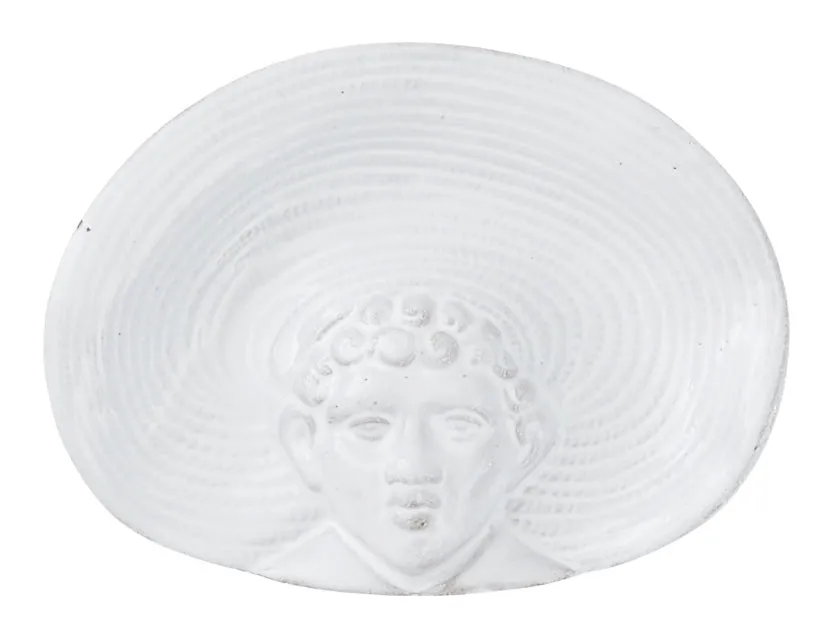 Astier de Villatte Ivan Dish - White, Terracotta image