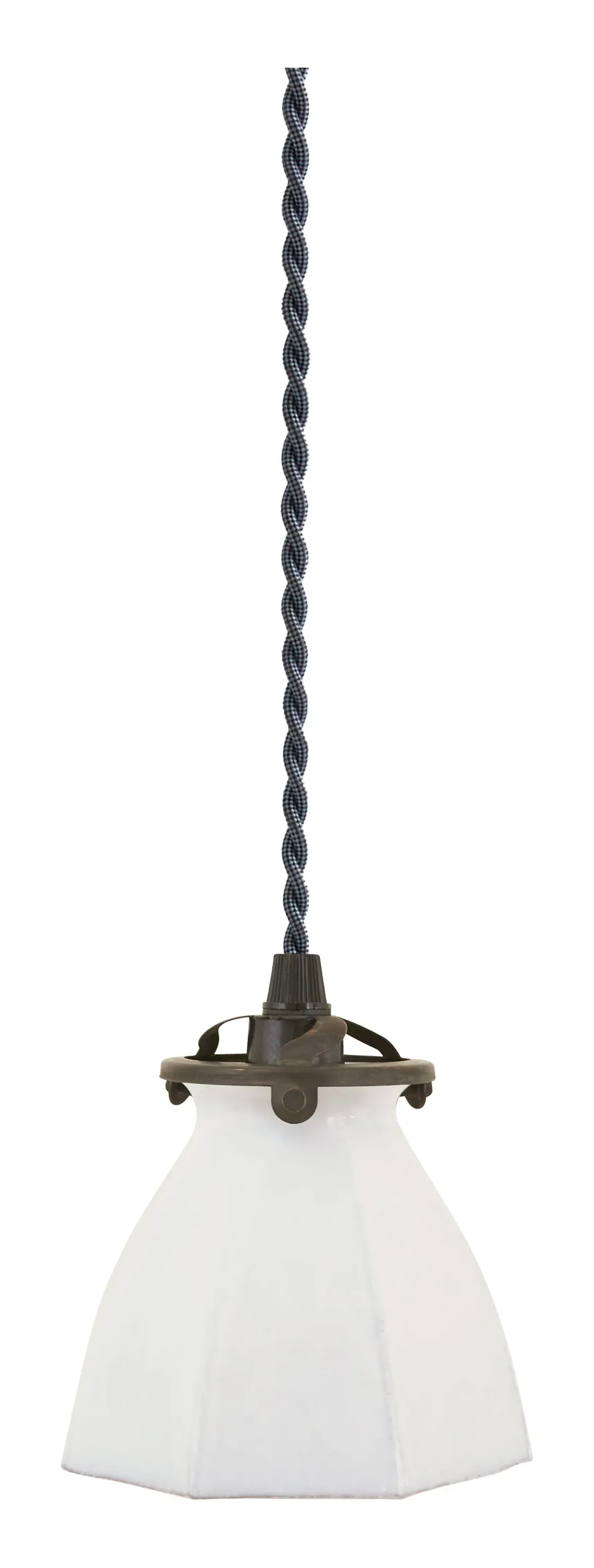 Astier de Villatte Revolution Pendant Light - White, Terracotta image