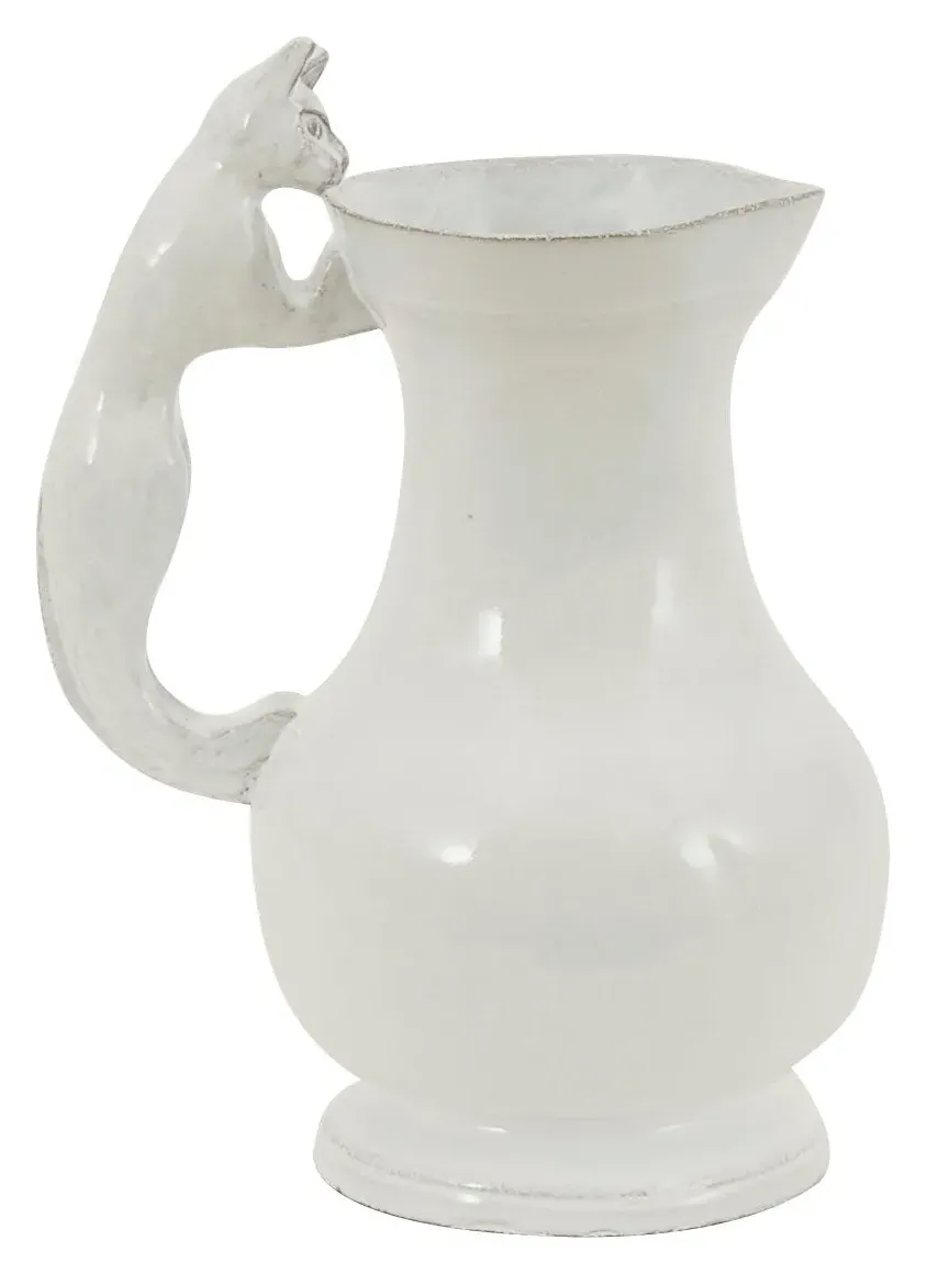 Astier de Villatte Setsuko Vase - White, Terracotta
