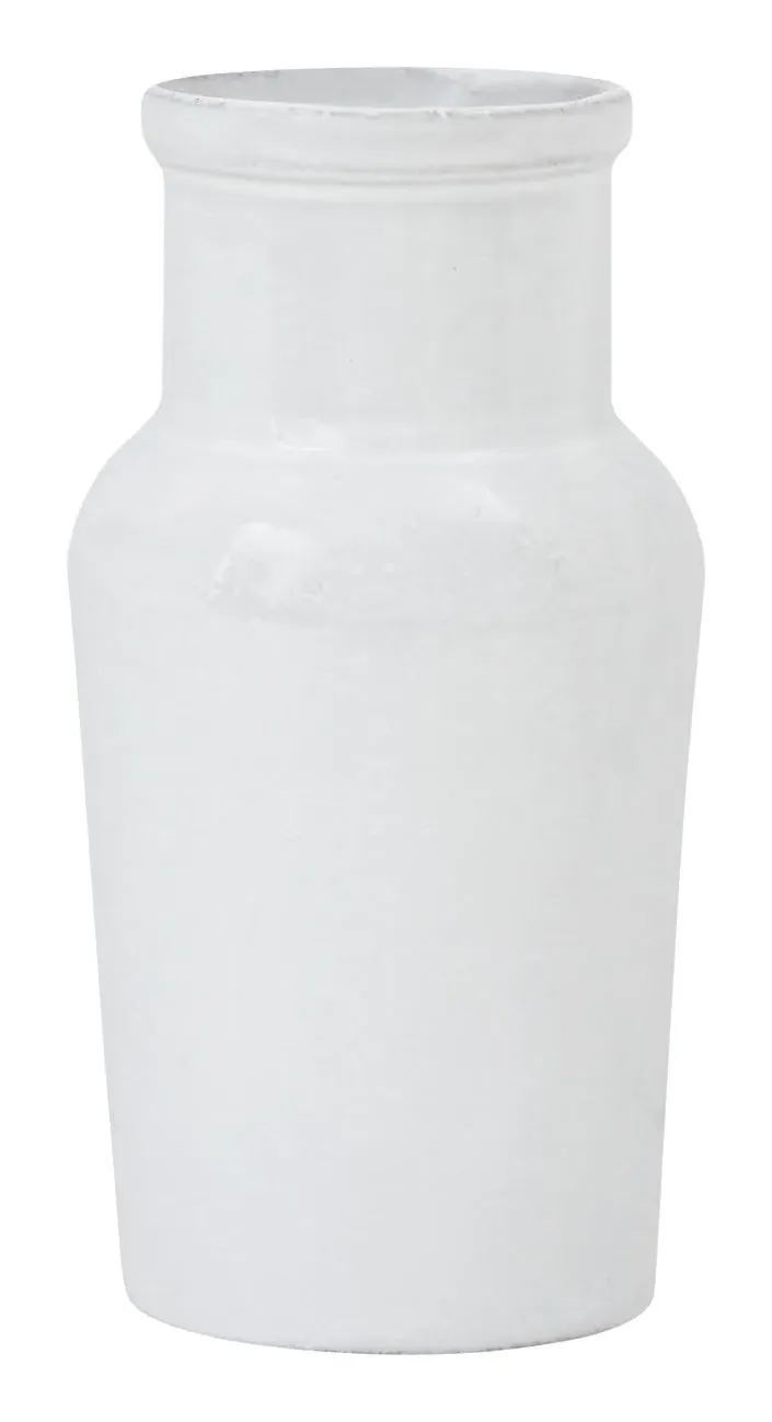 Astier de Villatte Small Colbert Vase - White, Terracotta image