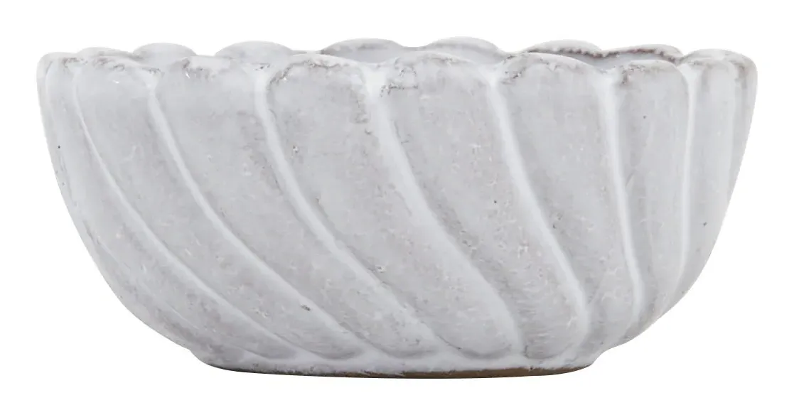 Astier Peggy Small Dish - White, Terracotta image