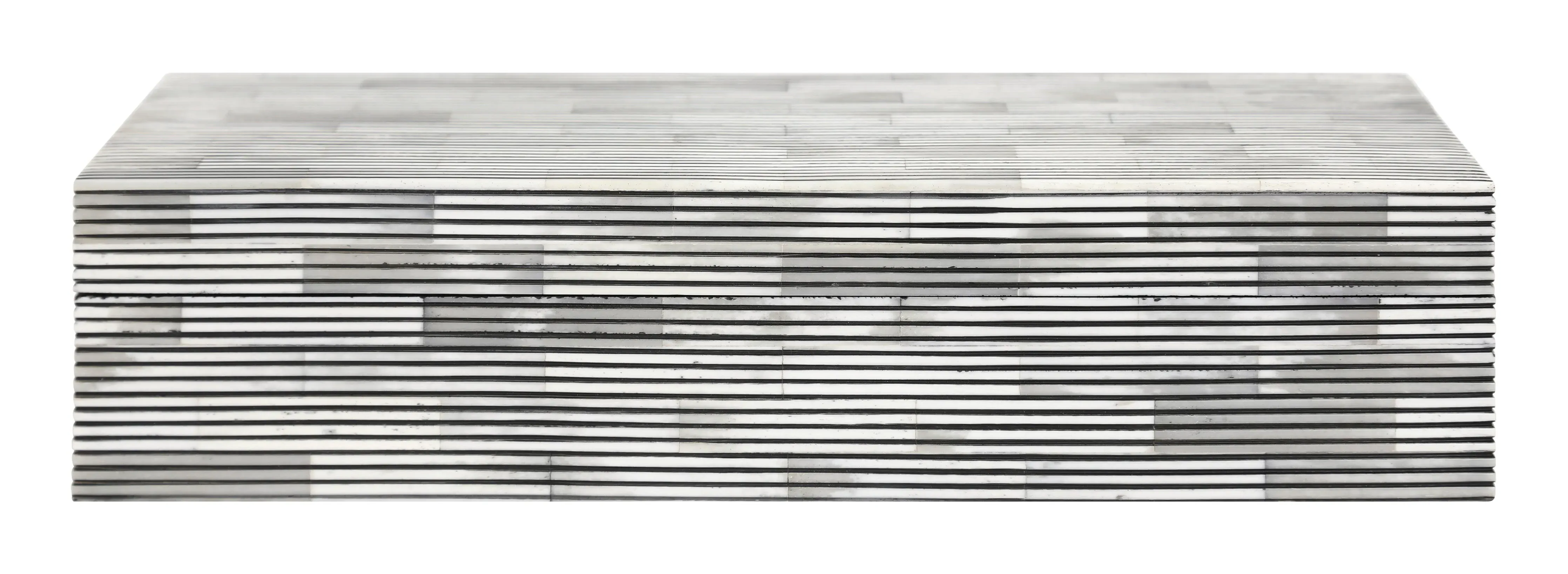 Atticus Storage Box - Black, Bone image