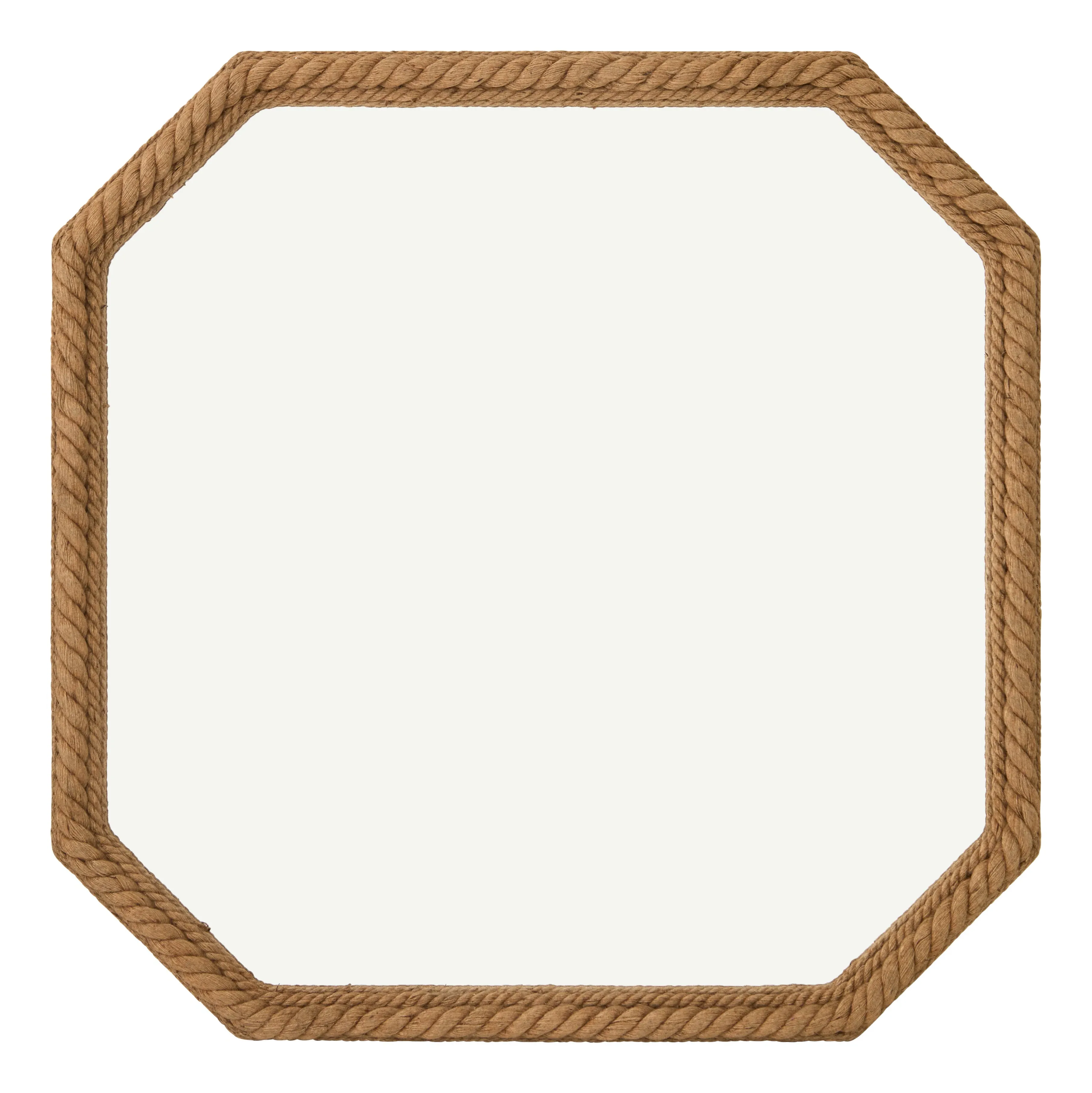 Bosun Octagonal Wall Mirror - Jute Rope image