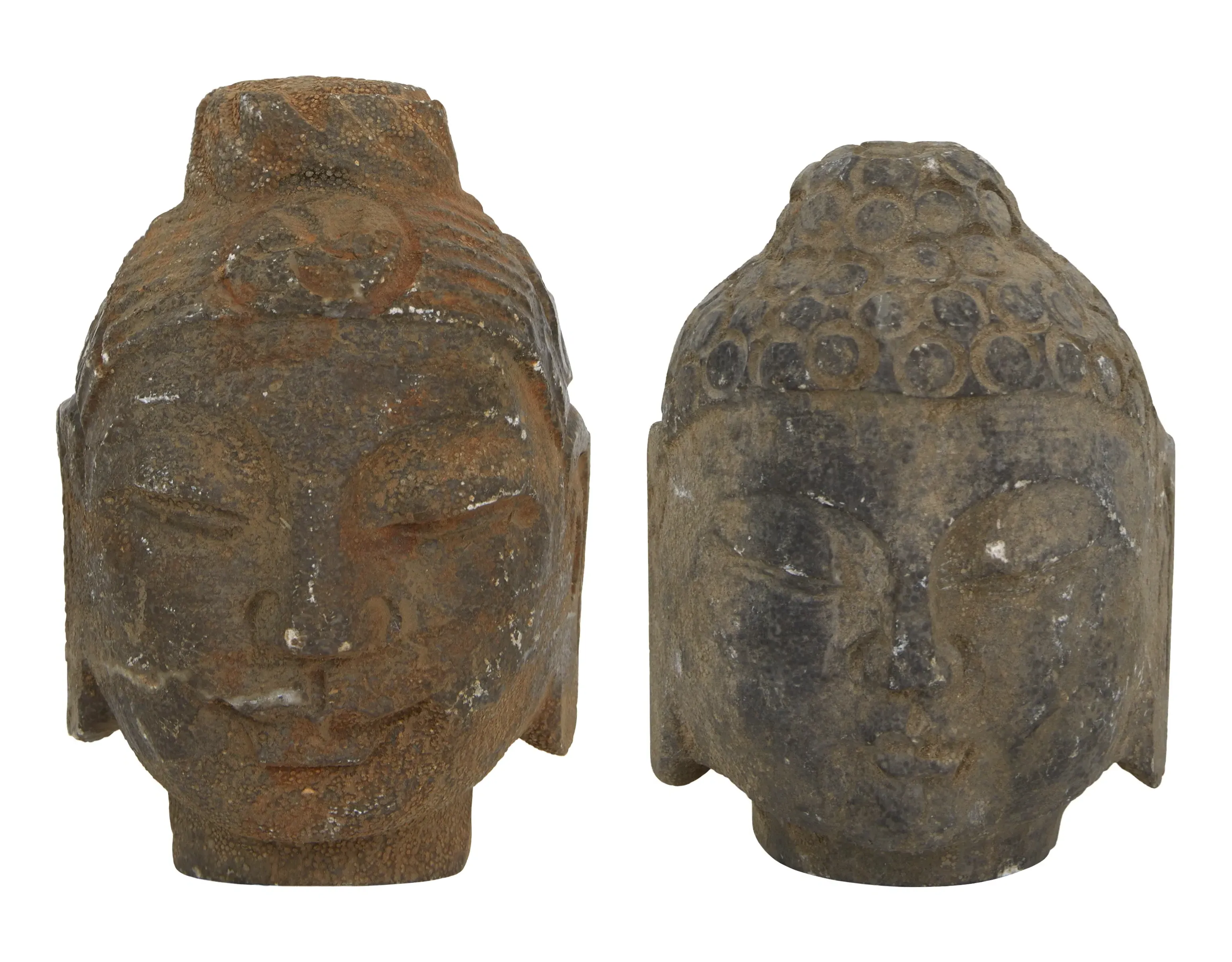 Buddha Head Sculpture - Granite image