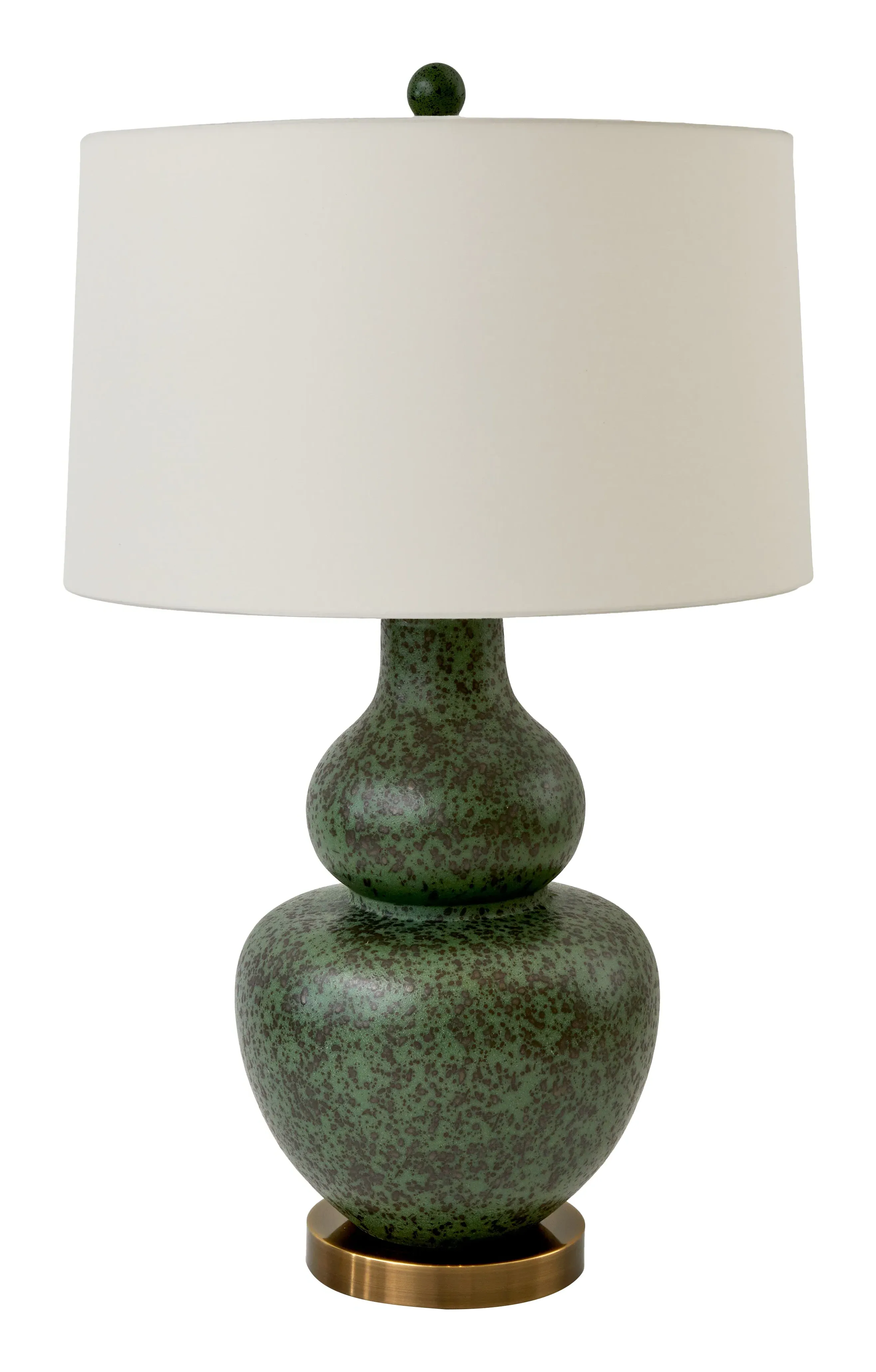 Callahan Table Lamp - Black Green, Ceramic image