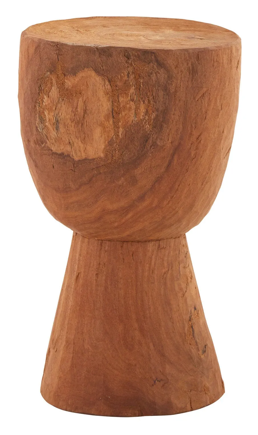 Carved Drum Stool - Dimb Wood image