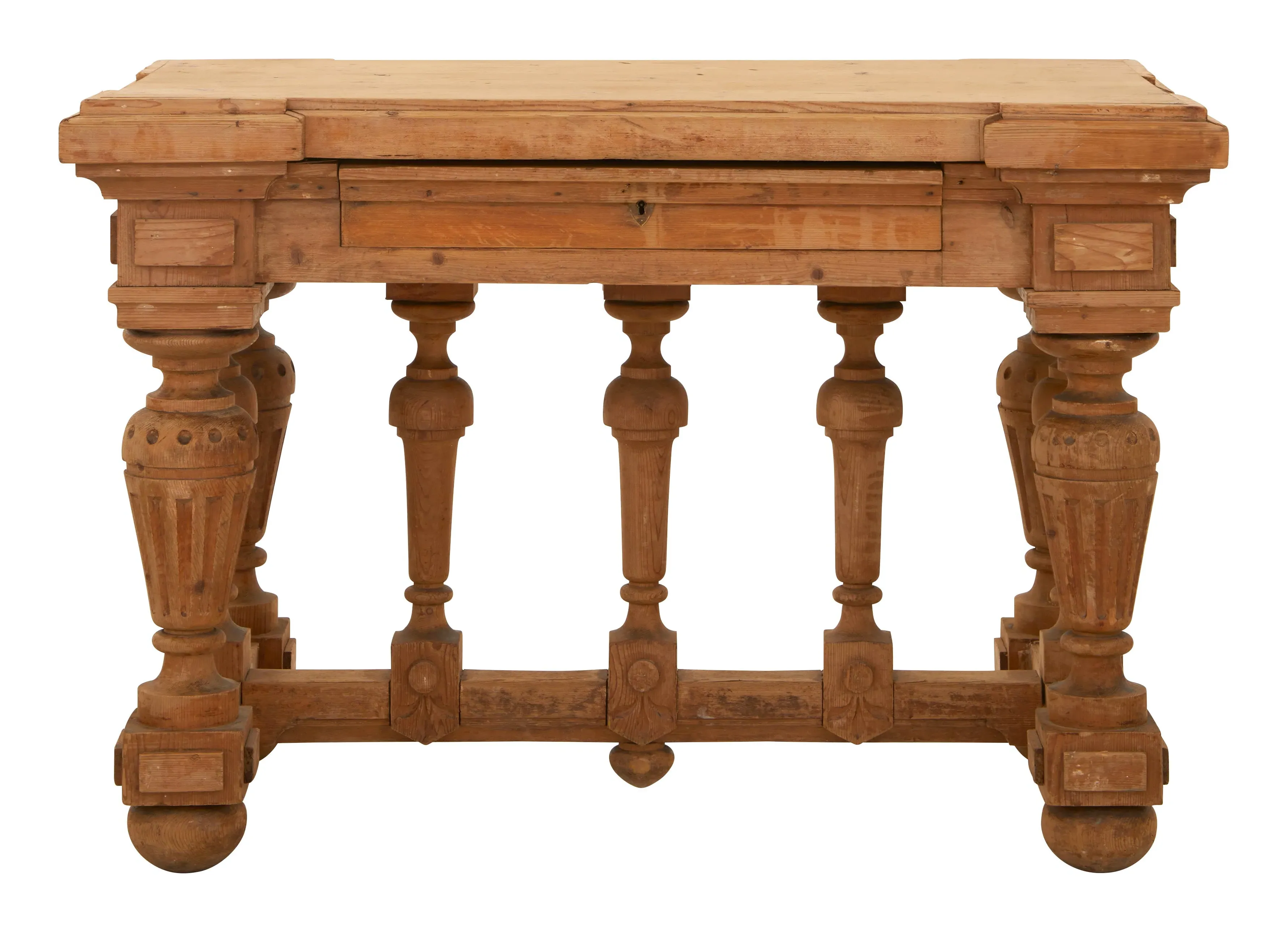 Carved Wood Table - Antique image