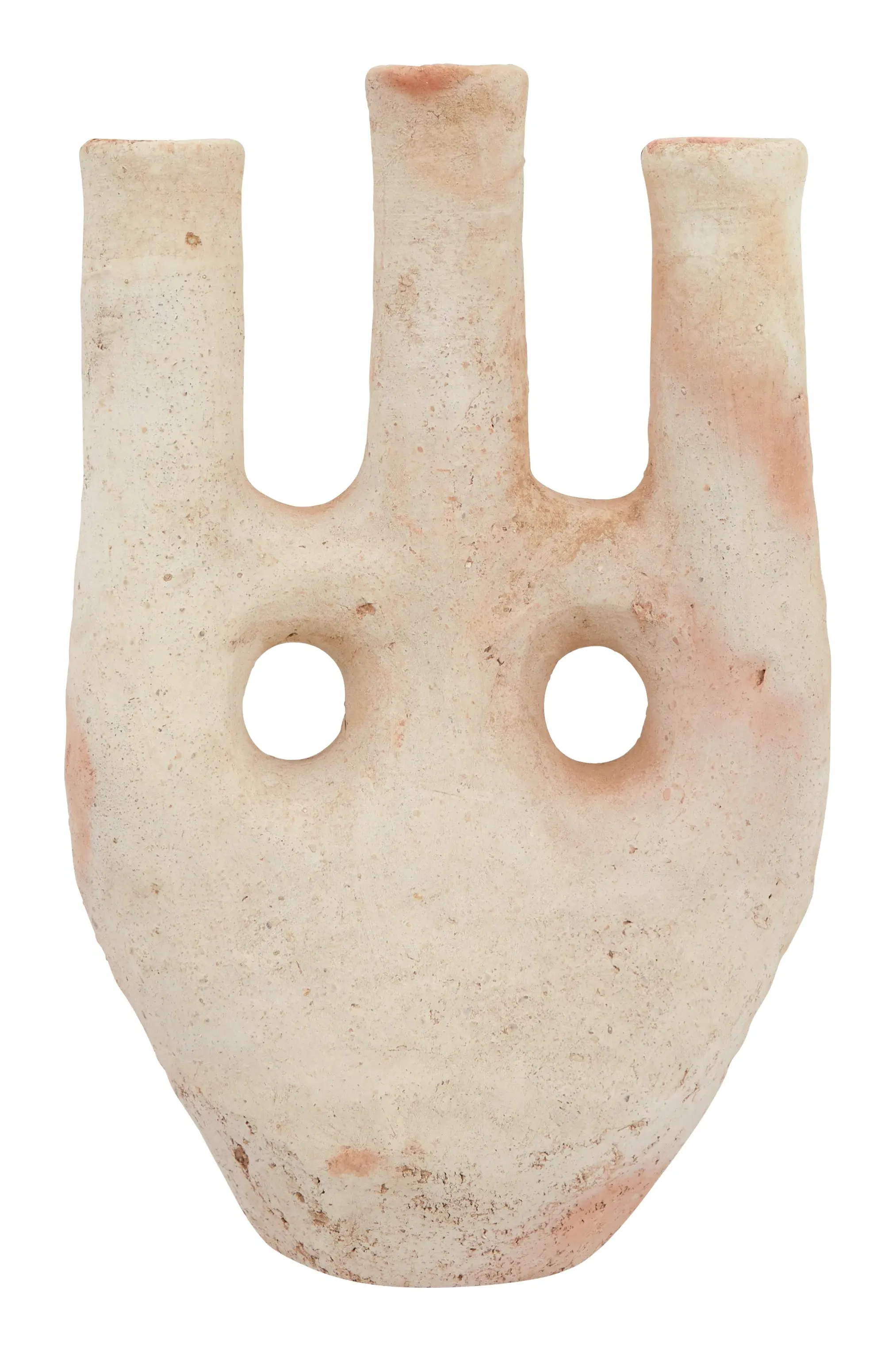 Casablanca Pottery Vase C - Cream, Stoneware