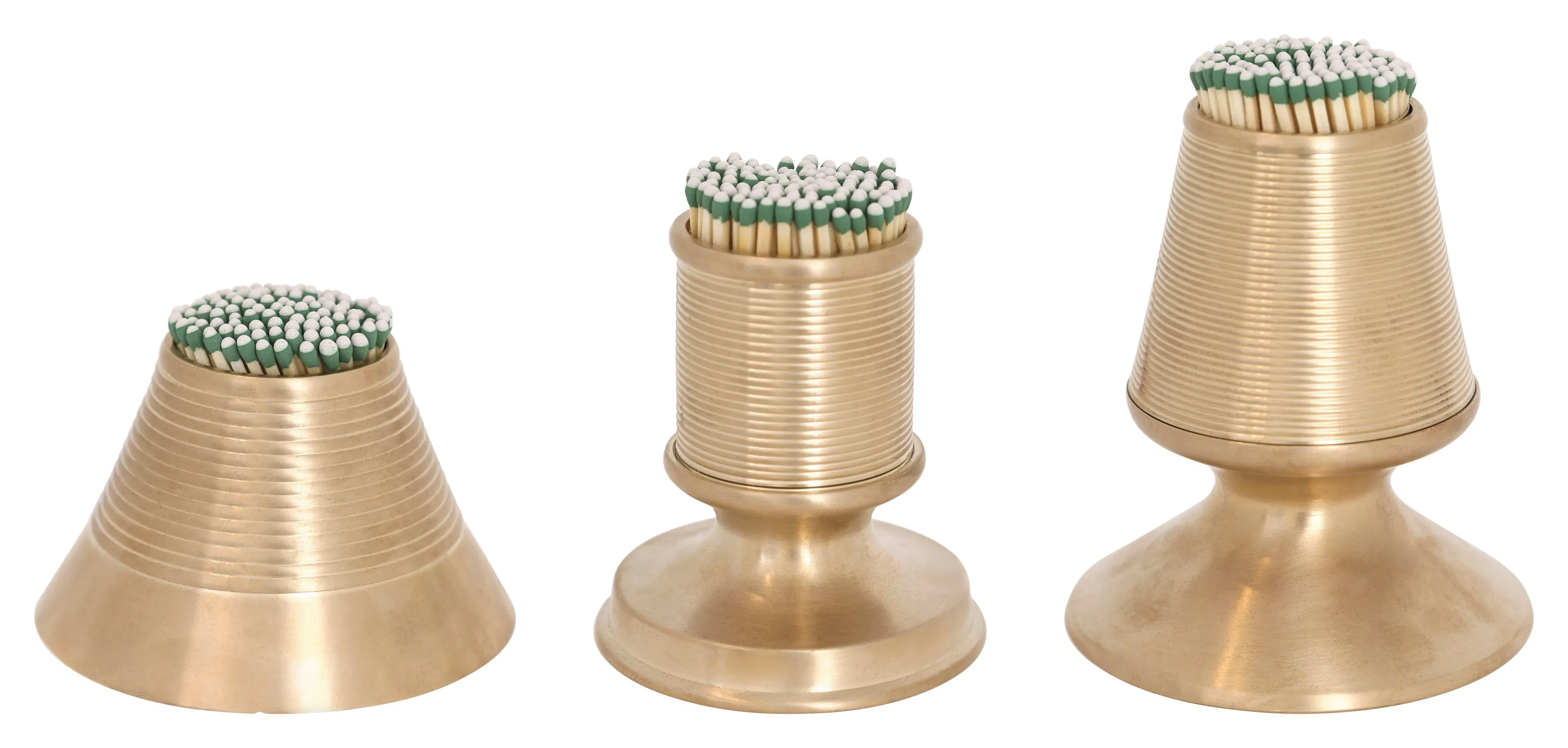 Caspian Match Striker - Antiqued Brass