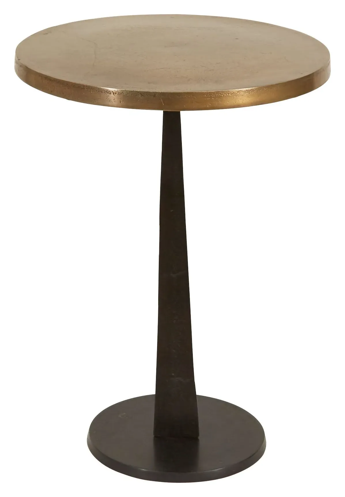 Cinema Round Side Table - Brass, Aluminum image