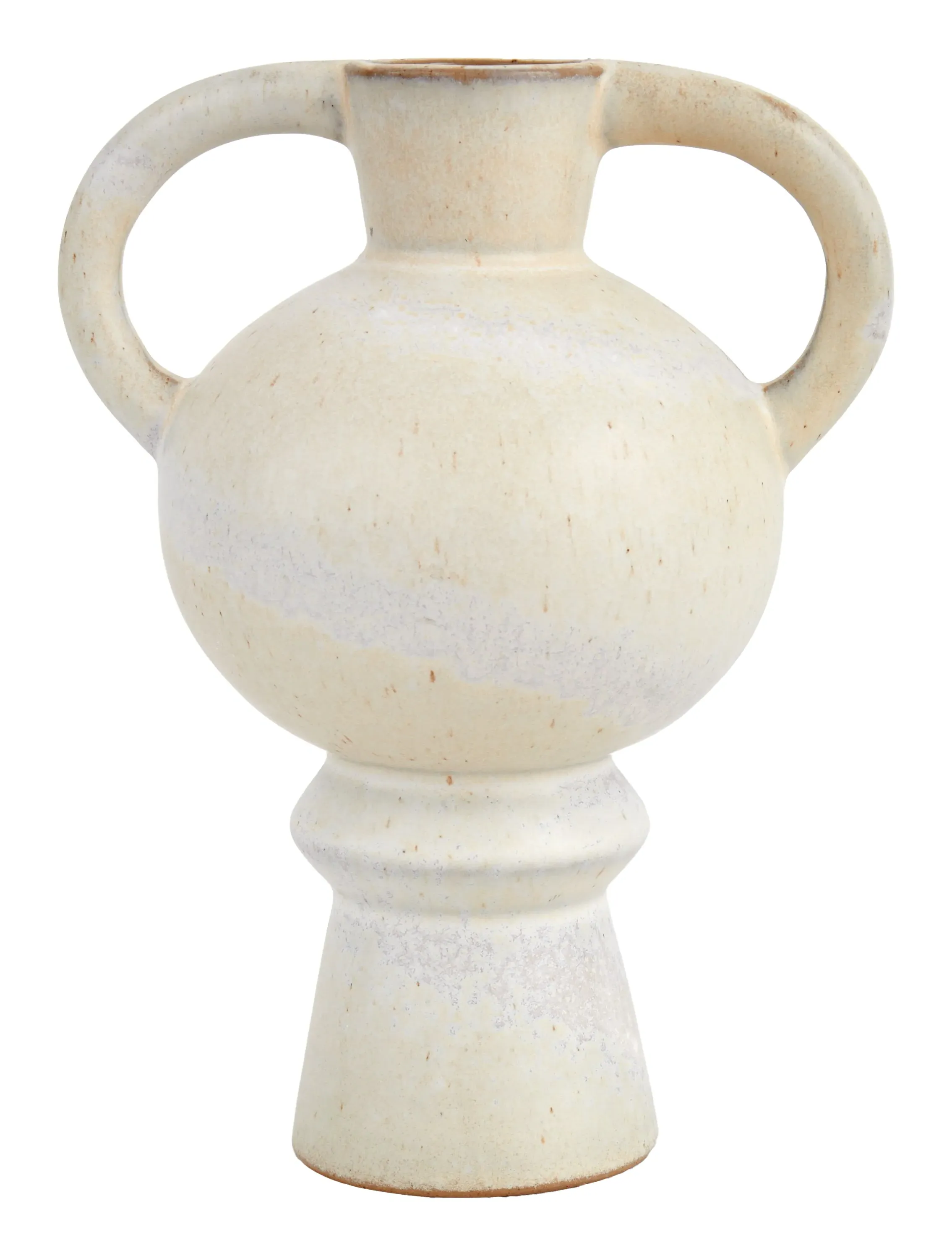 Cuzco Vase with Handles - Ivory, Stoneware image