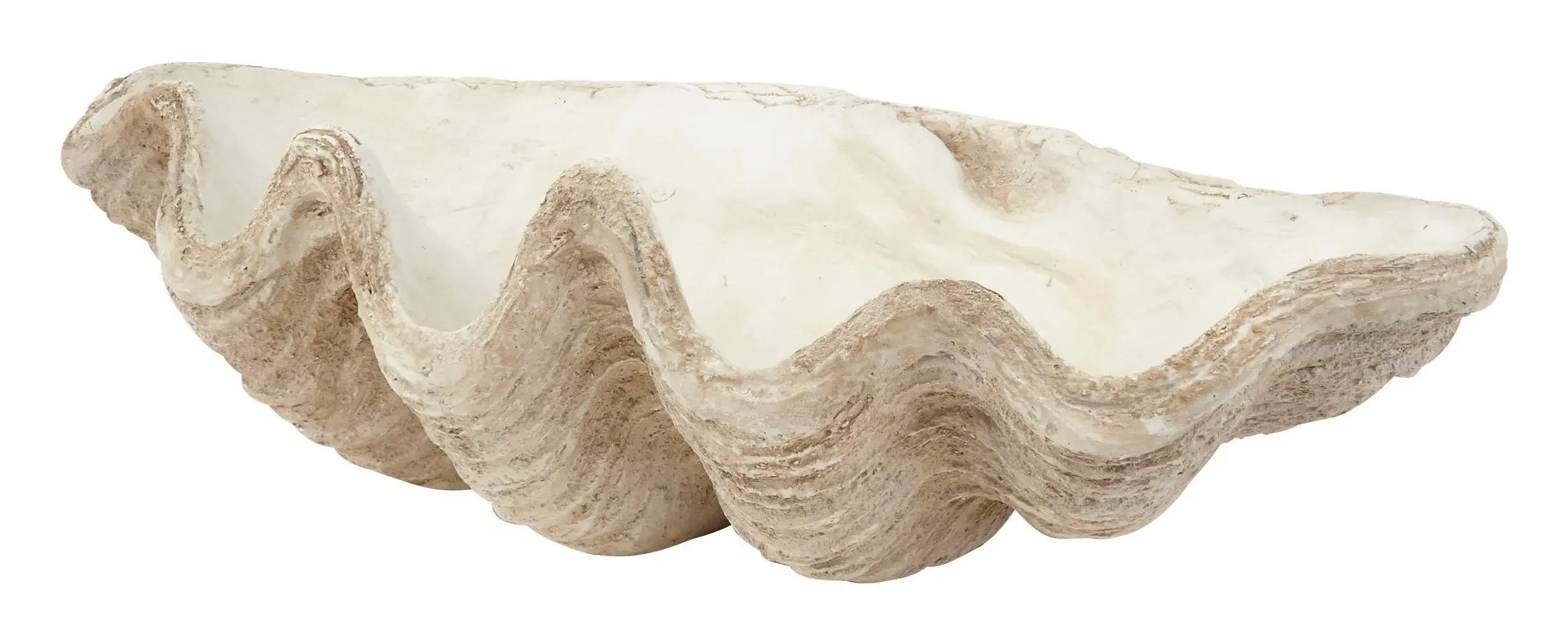 Faux Shell Decorative Bowl - Magnesia image