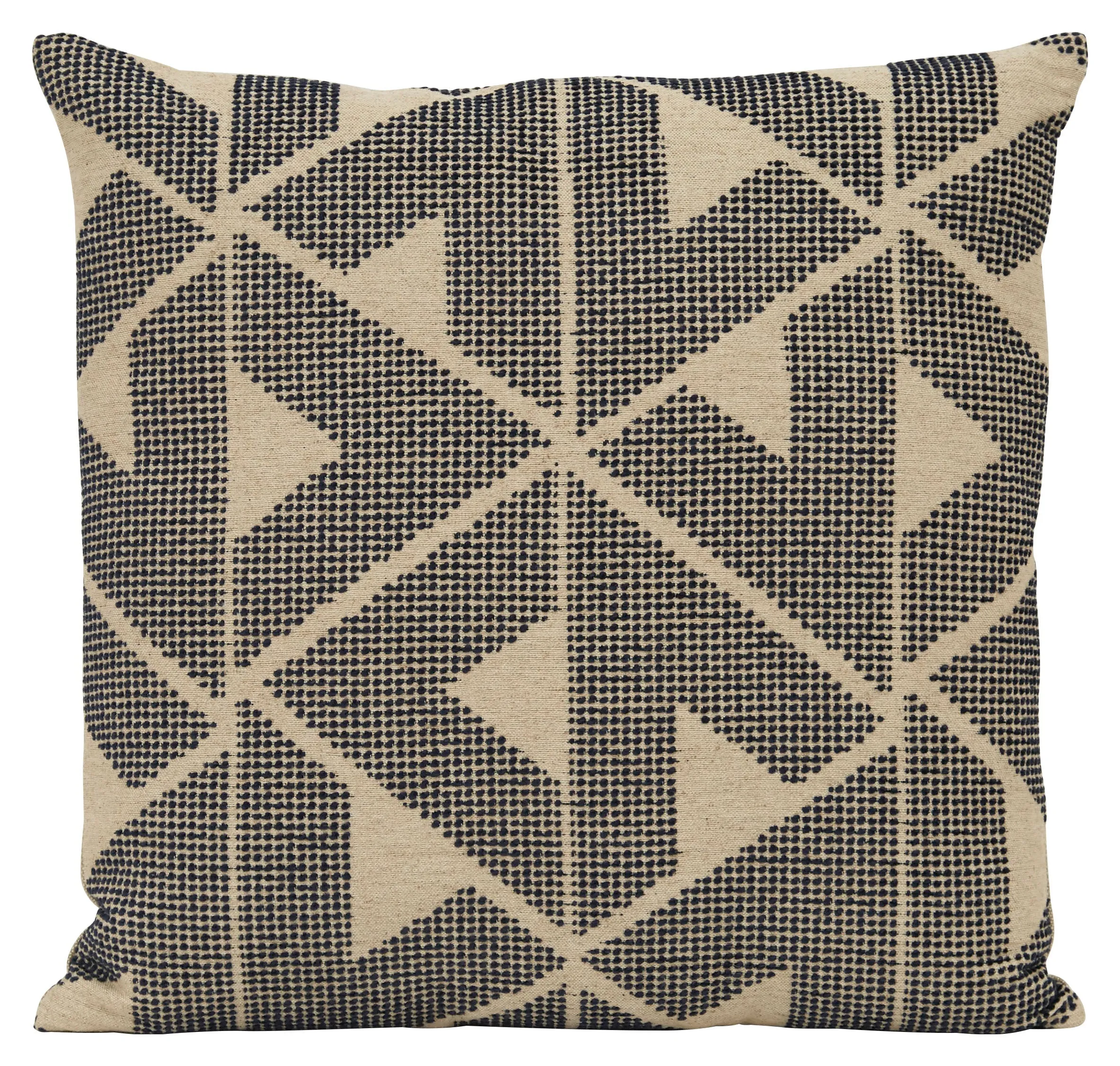 Fitt Square Throw Pillow - Indigo image