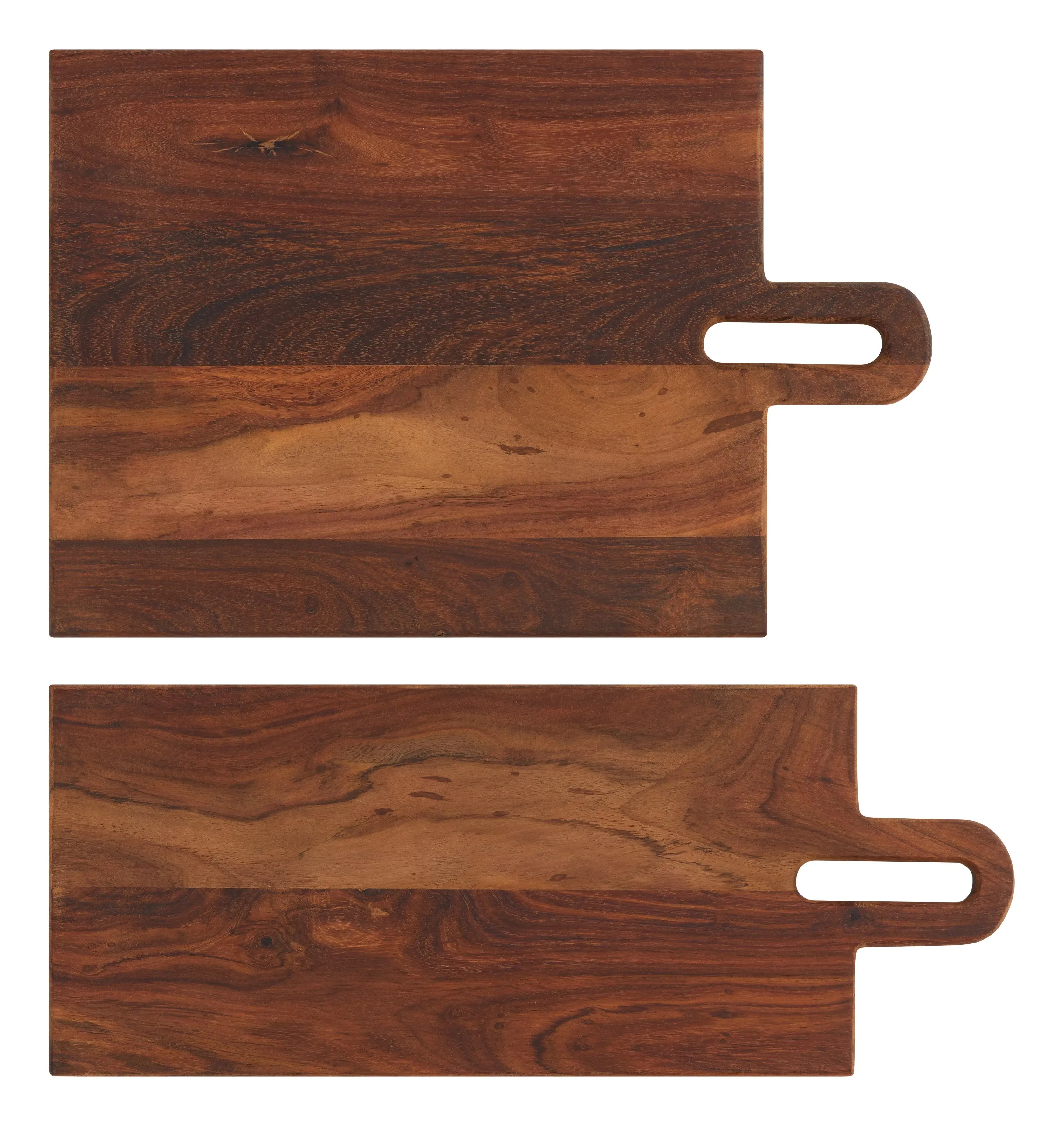 Gastro Oval Serving Board with Handle - Rosewood