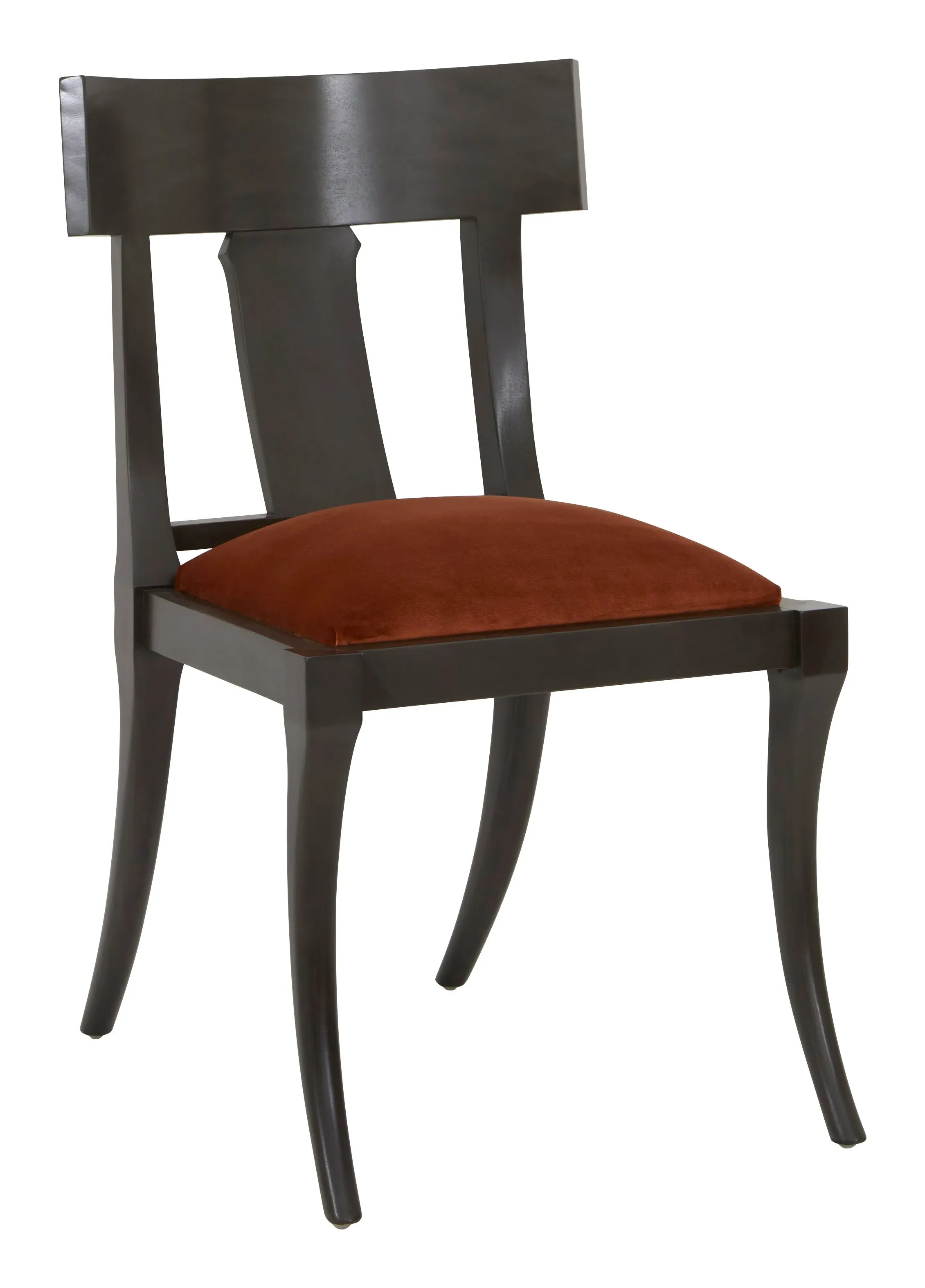 Giselle Dining Chair - Orange, Mahogany image