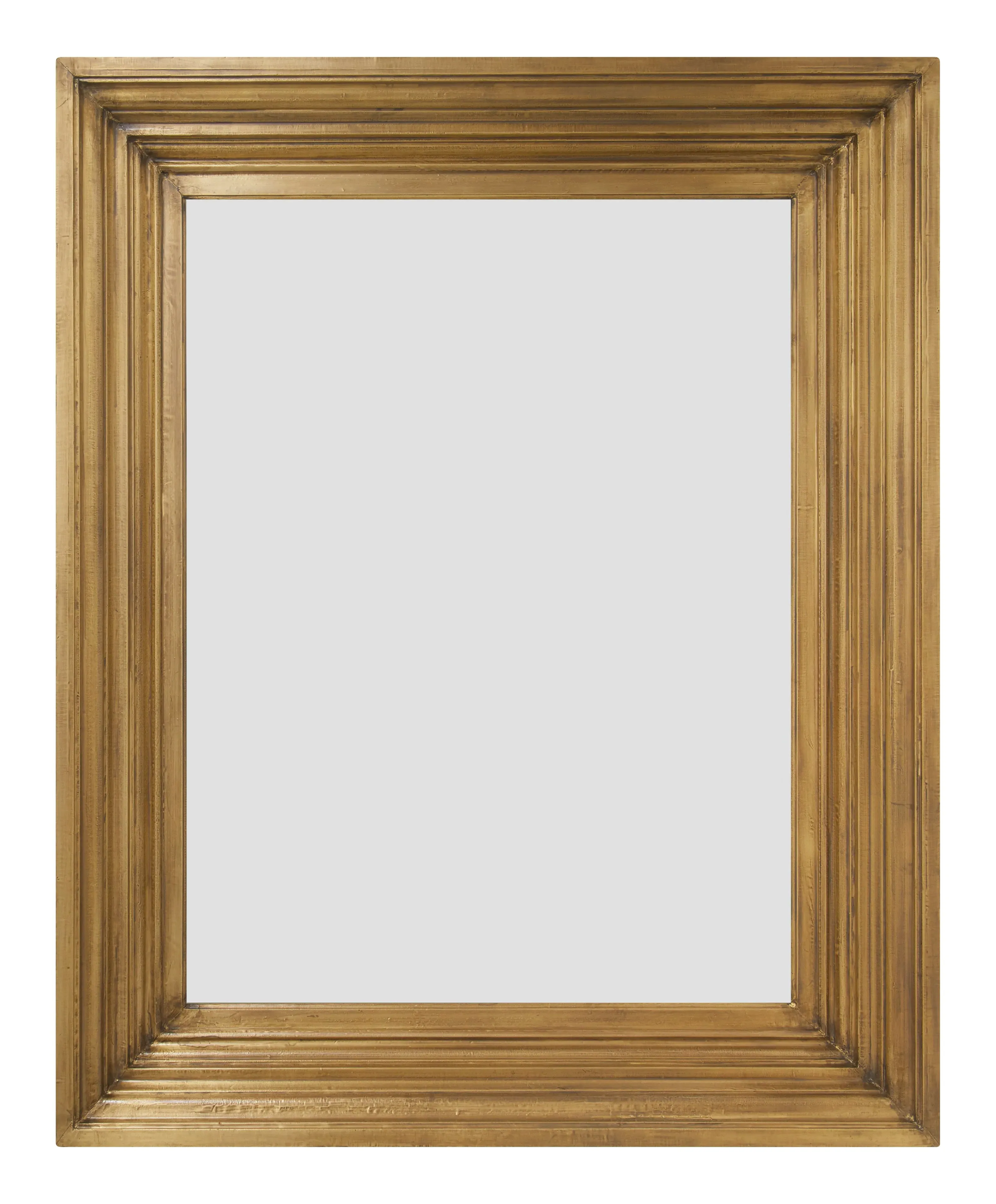Granada Rectangular Wall Mirror - Brass image