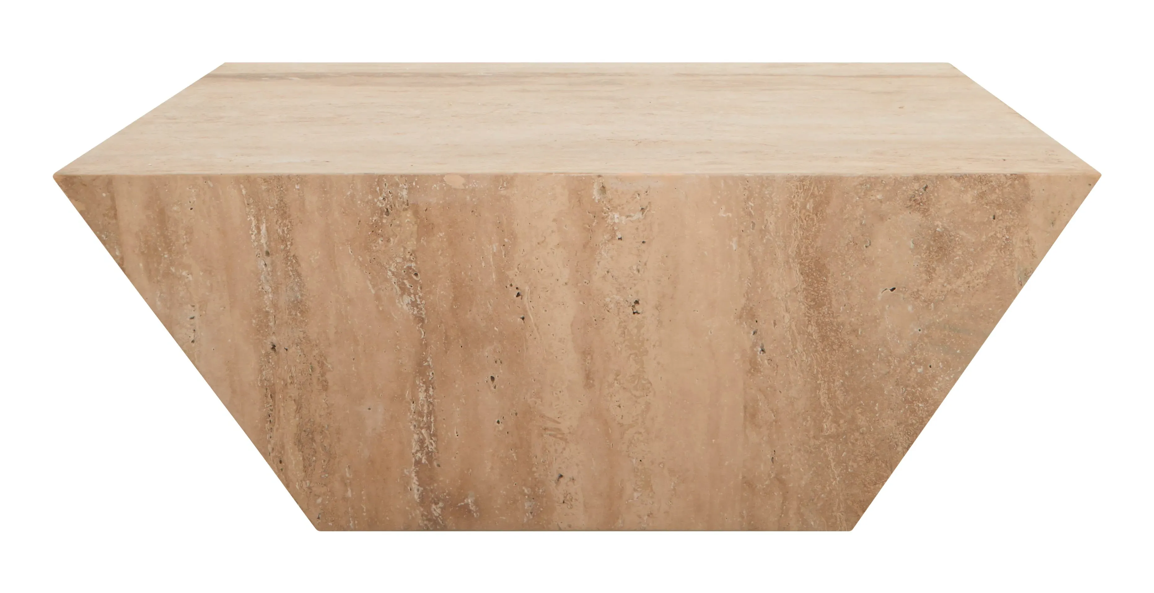 Guilding Square Cocktail Table - Travertine image