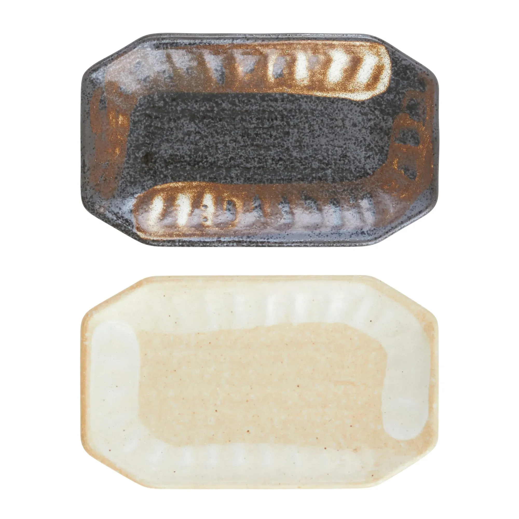 Hachi Octagonal Plates - Stoneware