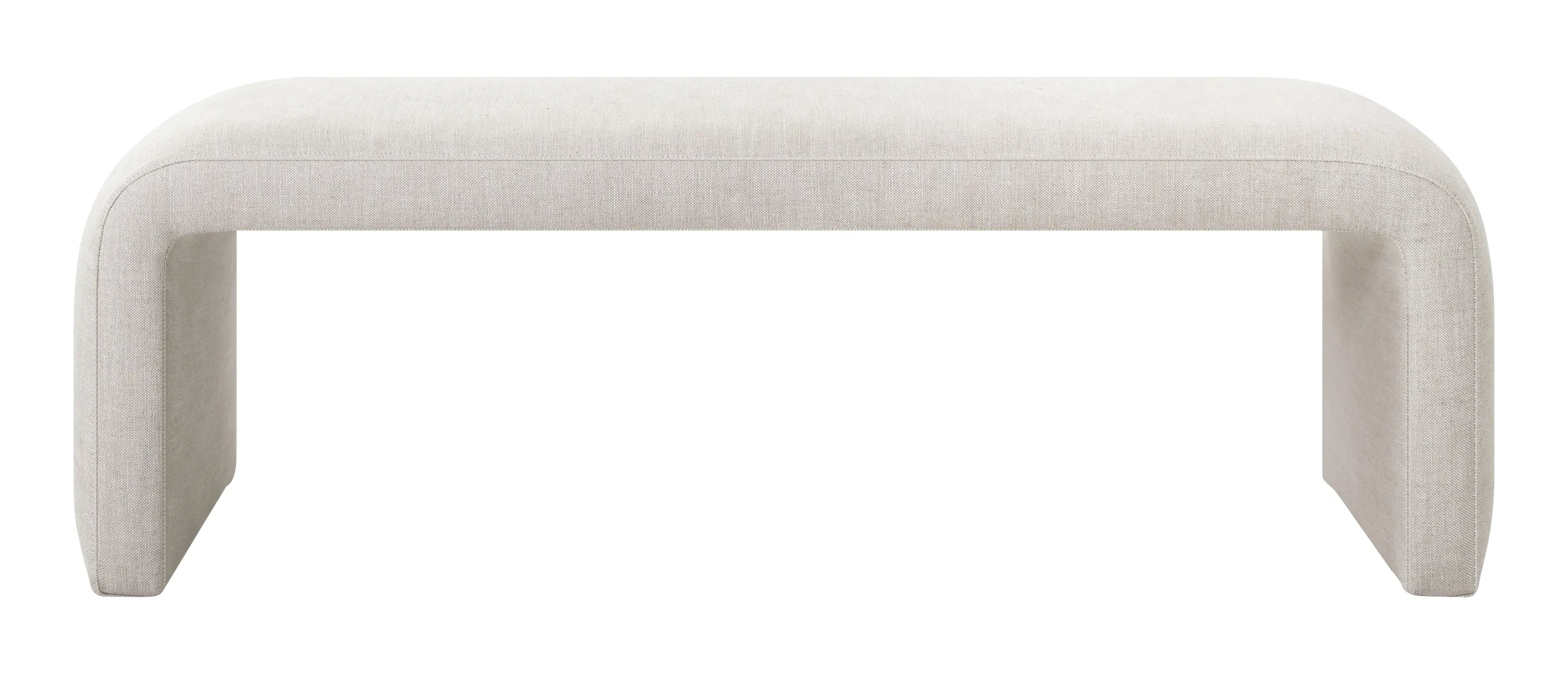 Hilton Bench - Oatmeal, Linen image