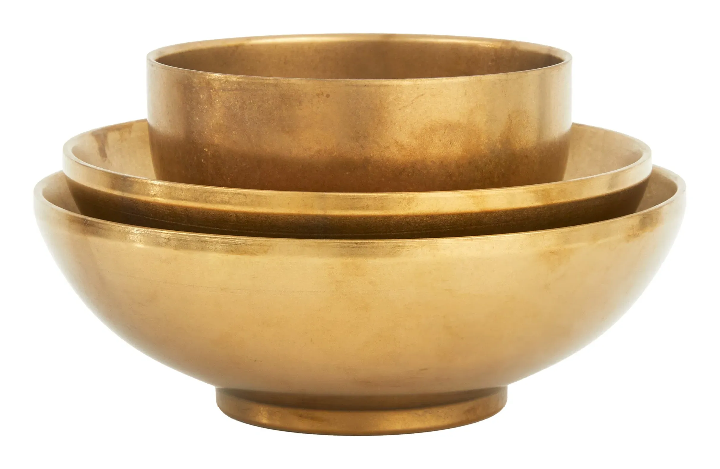 Host Serving Bowls - Gold, Stainless Steel image