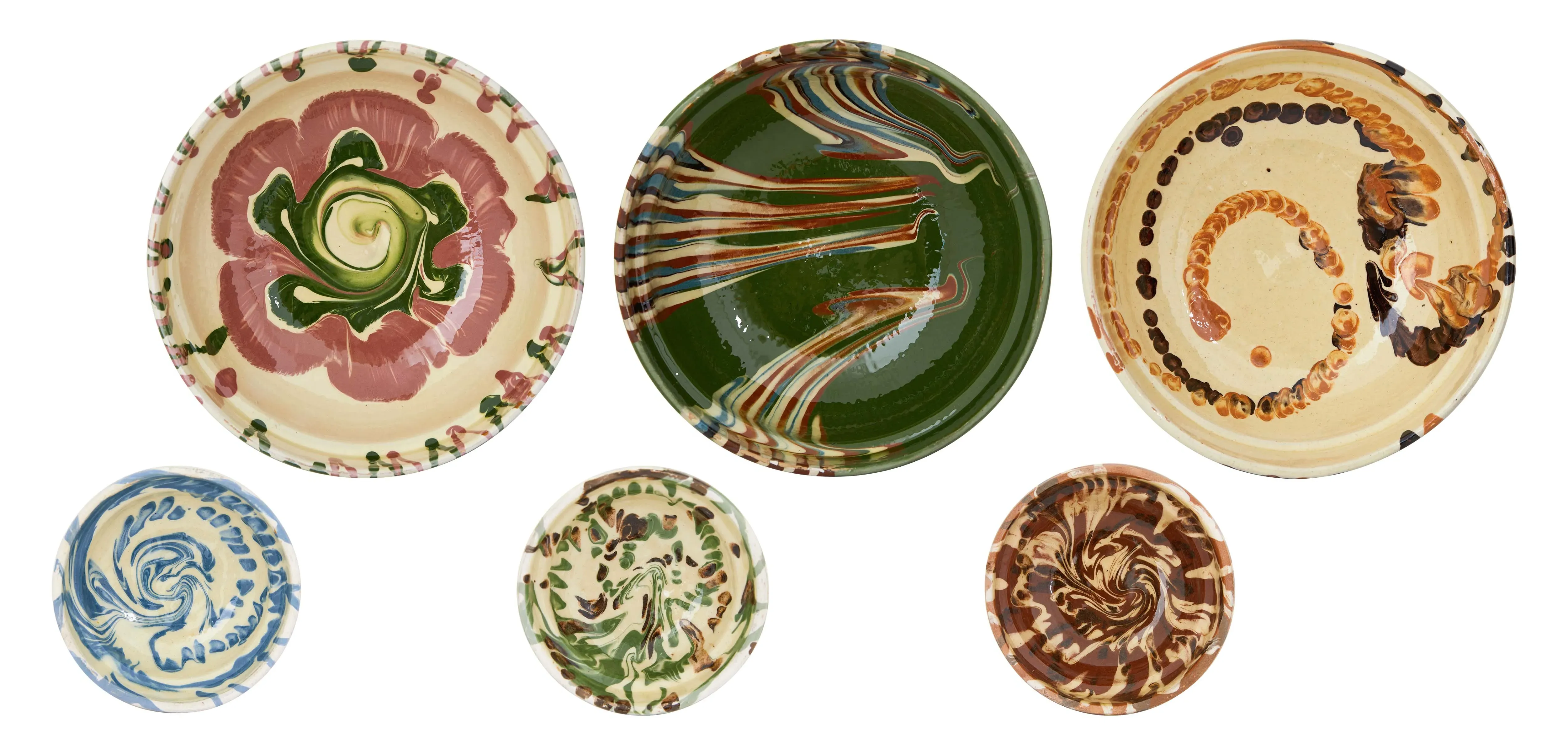 Irina Small Ceramic Bowl - Multicolored