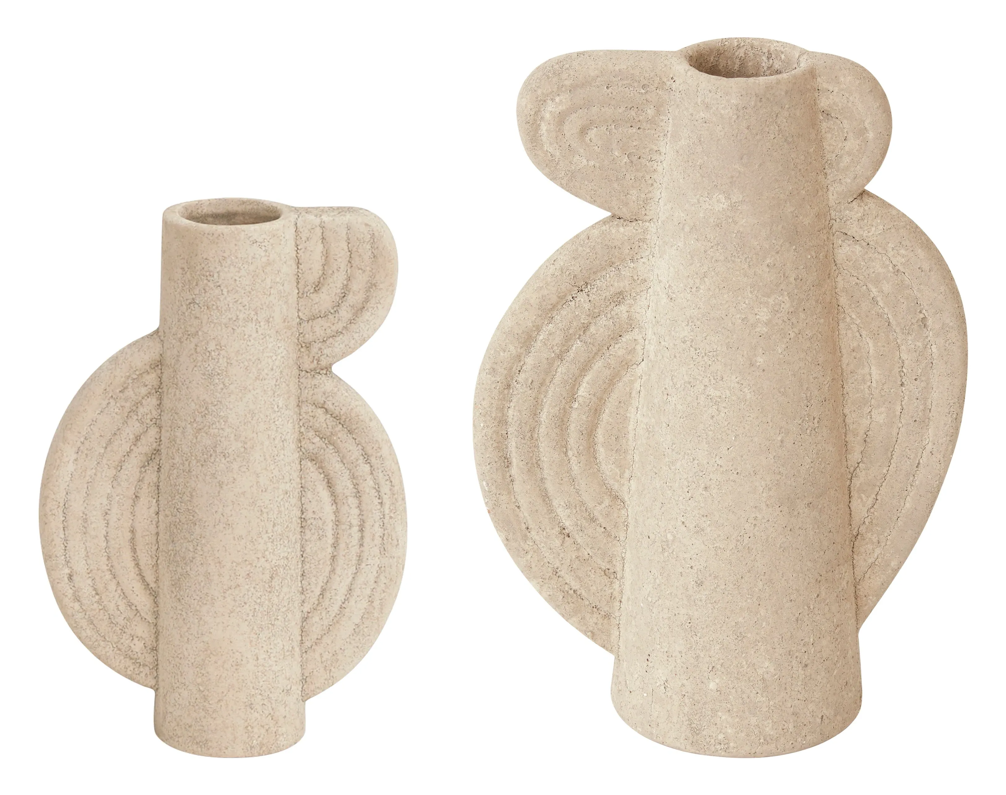 Irma Bud Vase - Grey, Ceramic