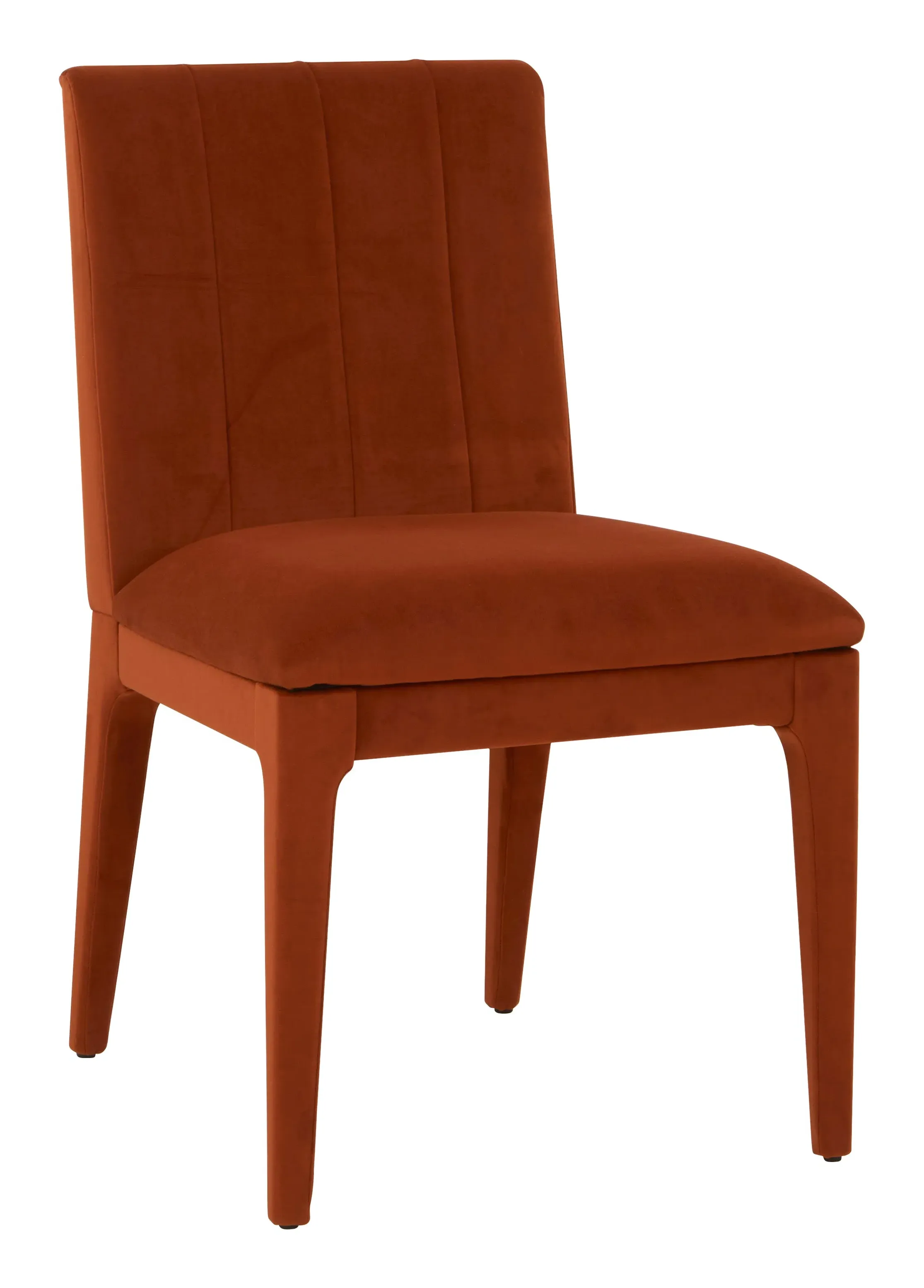 Jensen Dining Chair - Burnt Orange, Velvet image