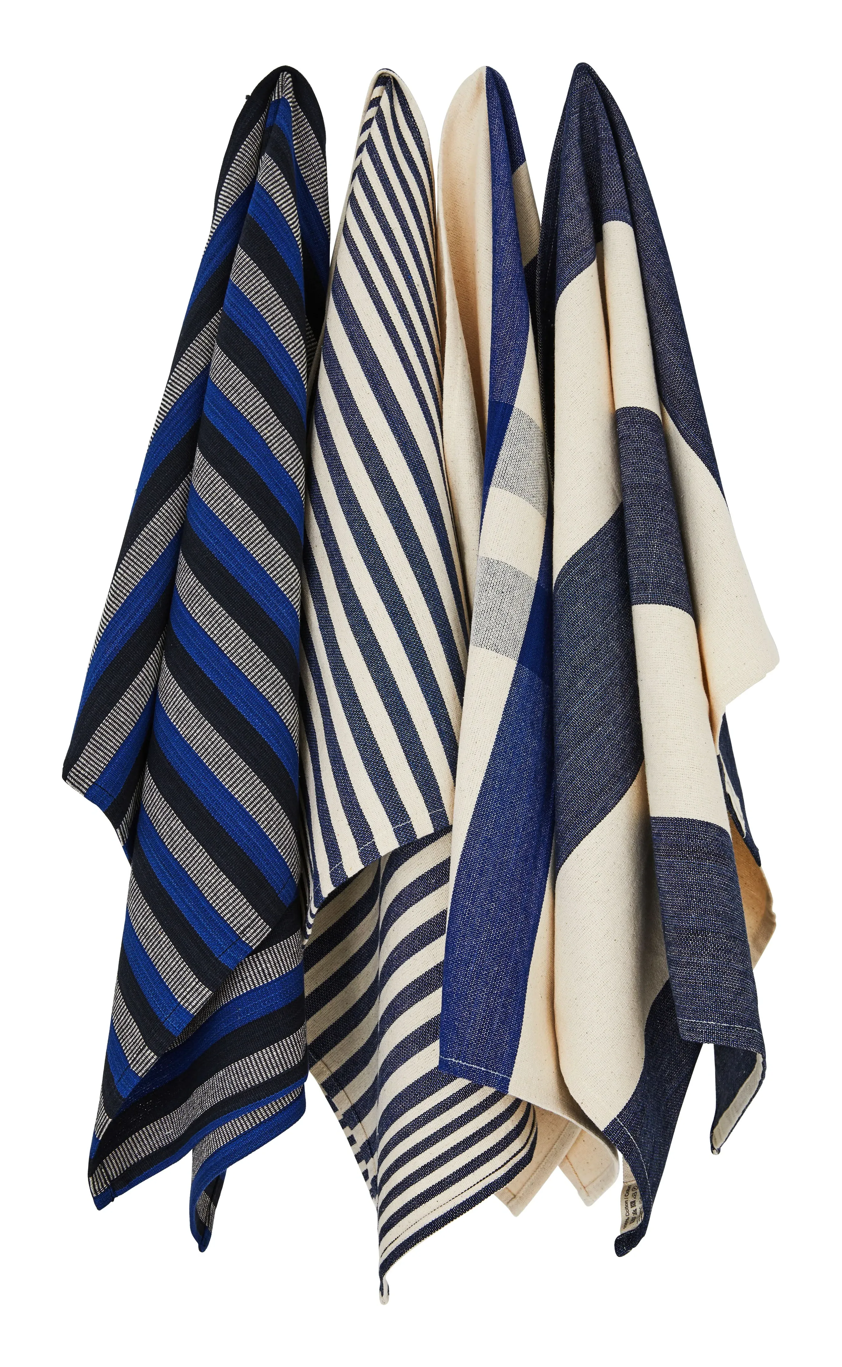 JH X Tensira Hand Towels - Indigo, Cotton